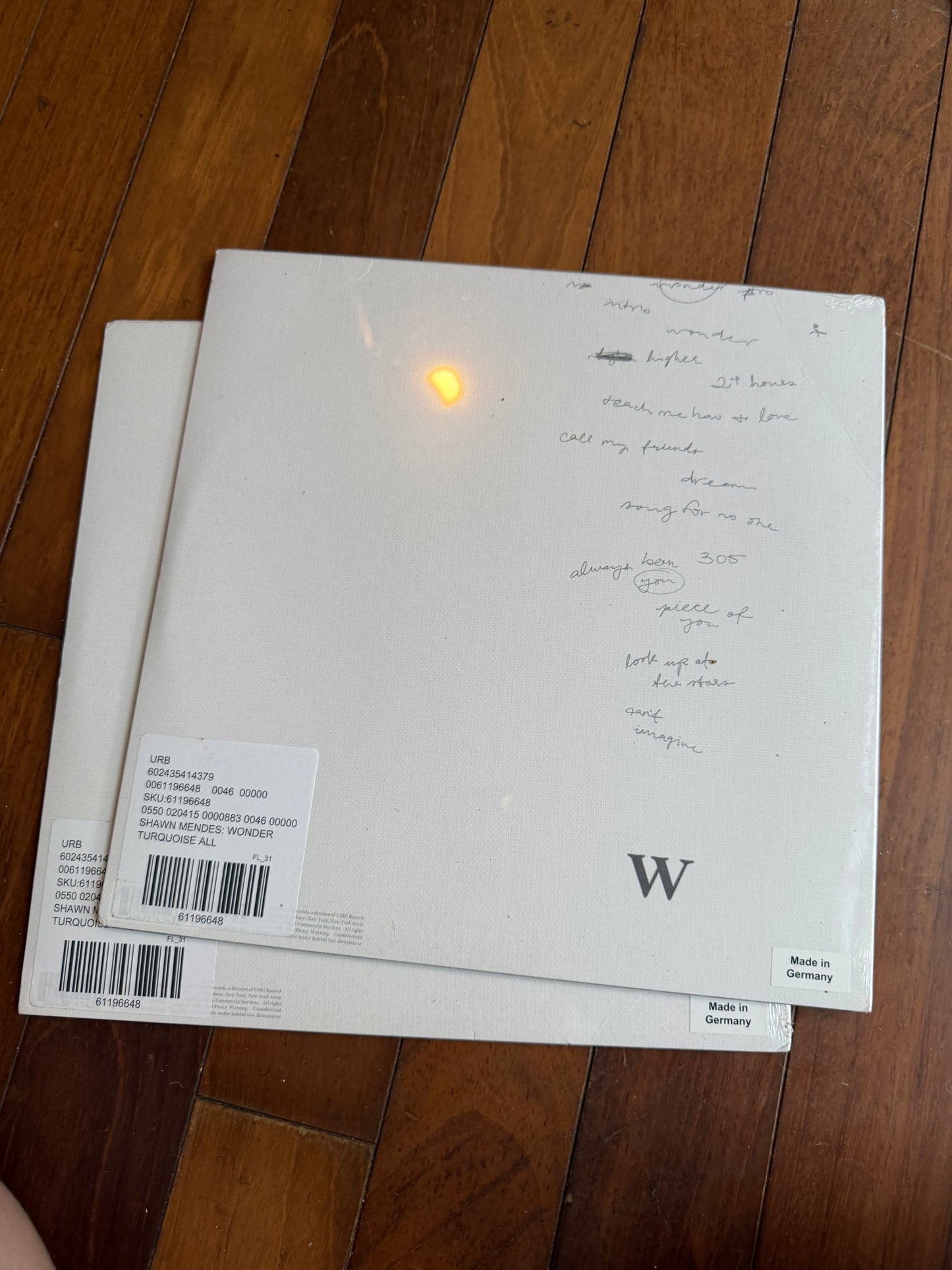 Shawn Mendes - Wonder (Urban Outfitters exclusive turquoise vinyl)