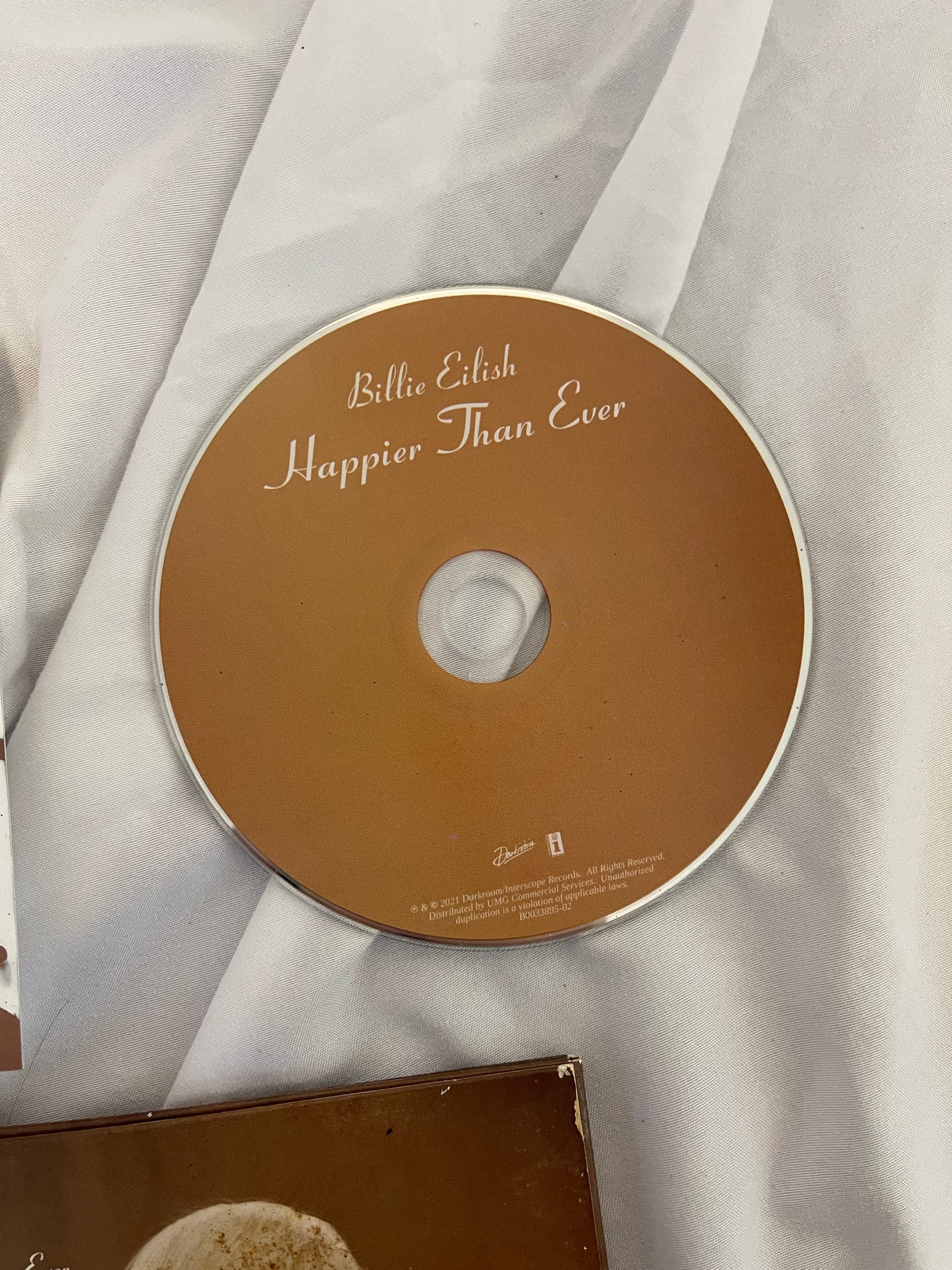 Billie Eilish - Happier Than Ever (webstore exclusive splatter painted CD)