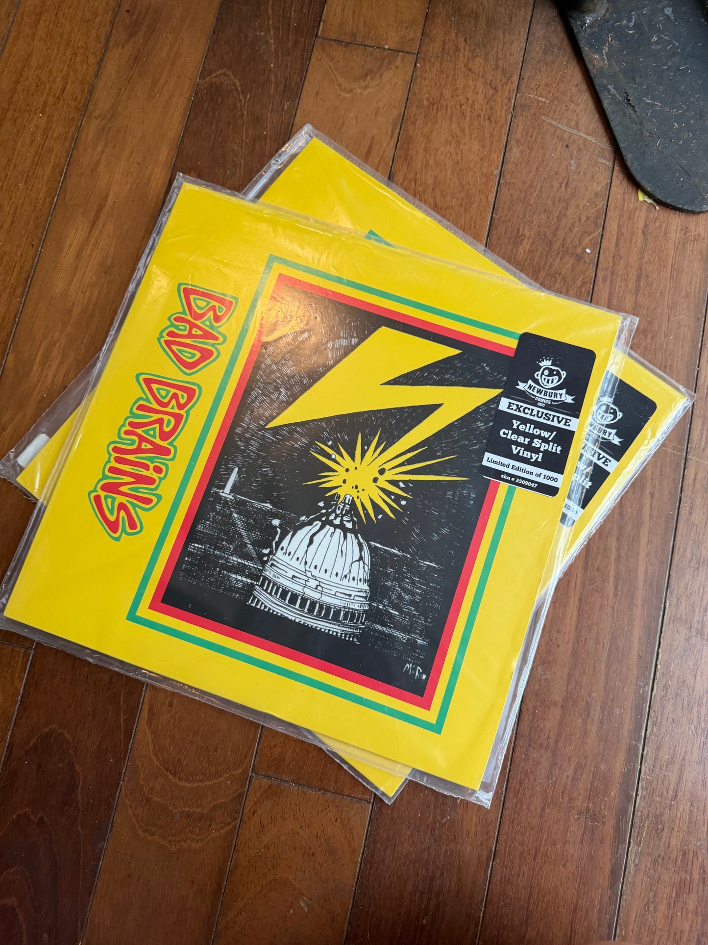Bad Brains - Bad Brains (Newbury Comics Exclusive yellow/clear split vinyl)
