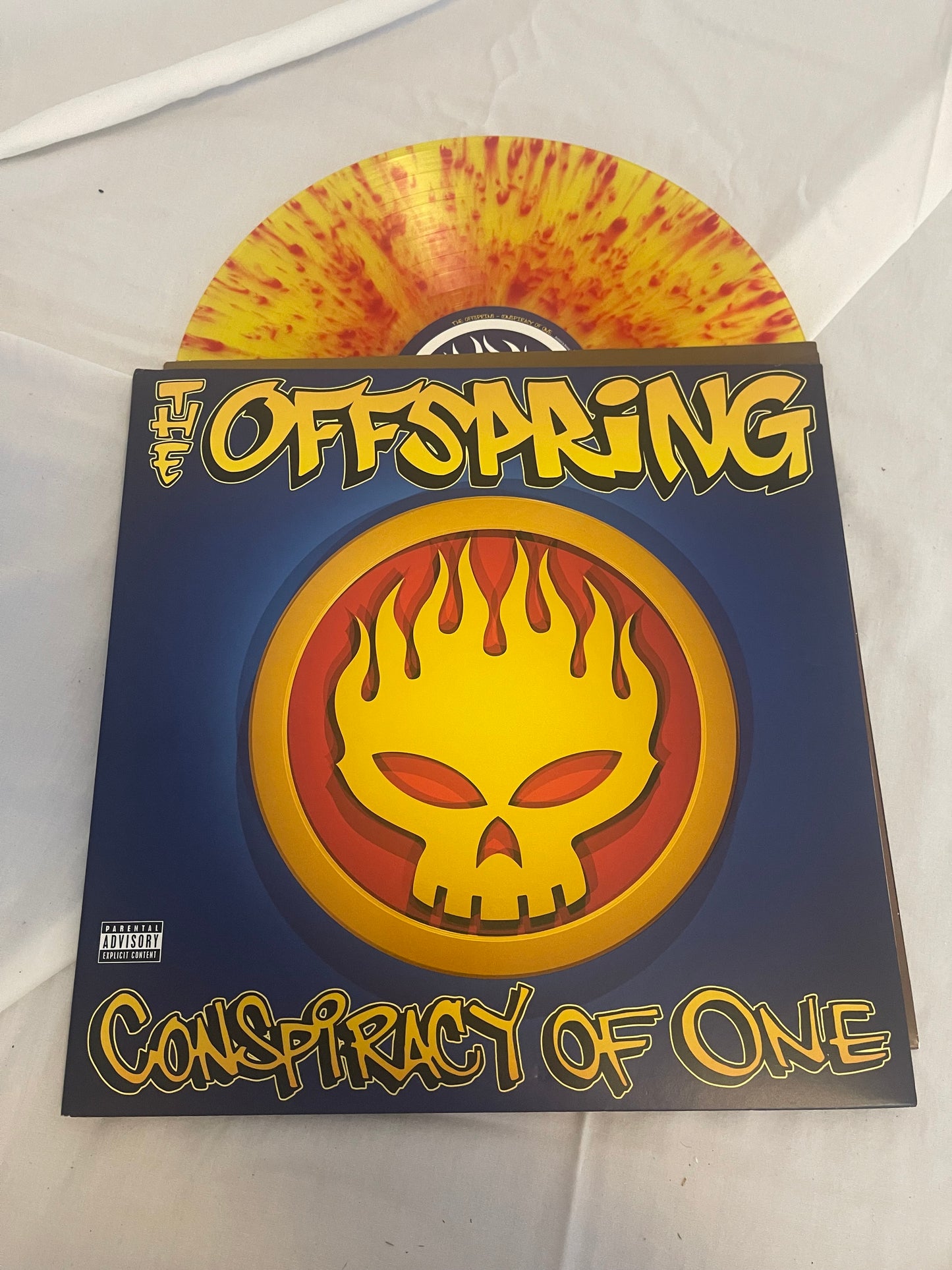 The Offspring - Conspiracy Of One (20th anniversary yellow with red splatter vinyl)