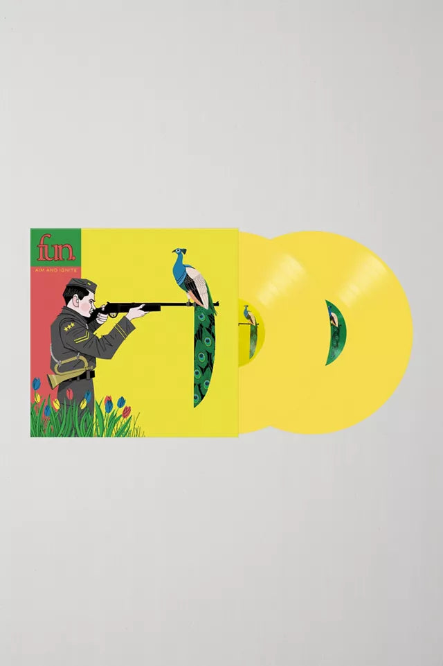 fun. - Aim And Ignite (Urban Outfitters Exclusive canary yellow vinyl)
