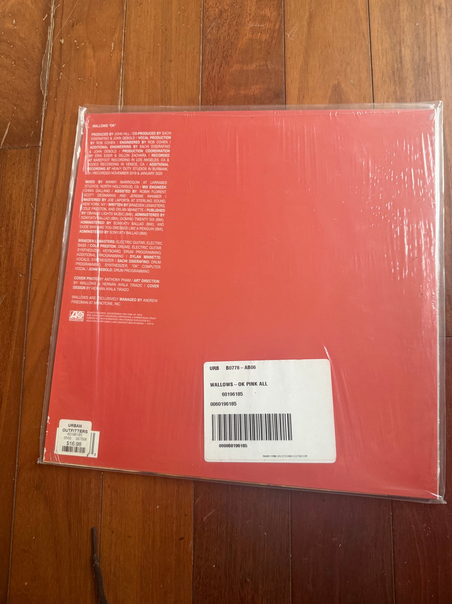 Wallows - OK (Urban Outfitters exclusive Apple red vinyl)
