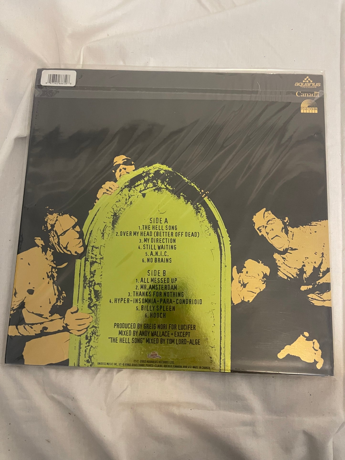 Sum 41 - Does This Look Infected? (Record Store Day Black Friday Canada exclusive yellow with red splash vinyl)