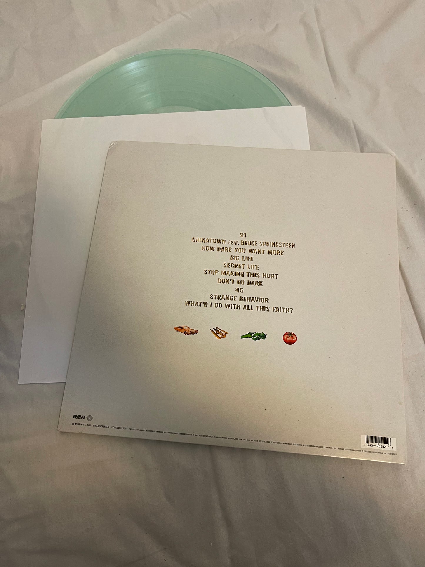 Bleachers - Take The Sadness Out Of Saturday Night (webstore exclusive Coke bottle green “Cadillac” cover vinyl)