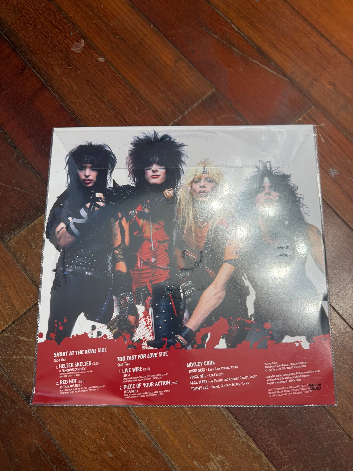 Motley Crue - Helter Skelter (record store day exclusive picture disc vinyl)
