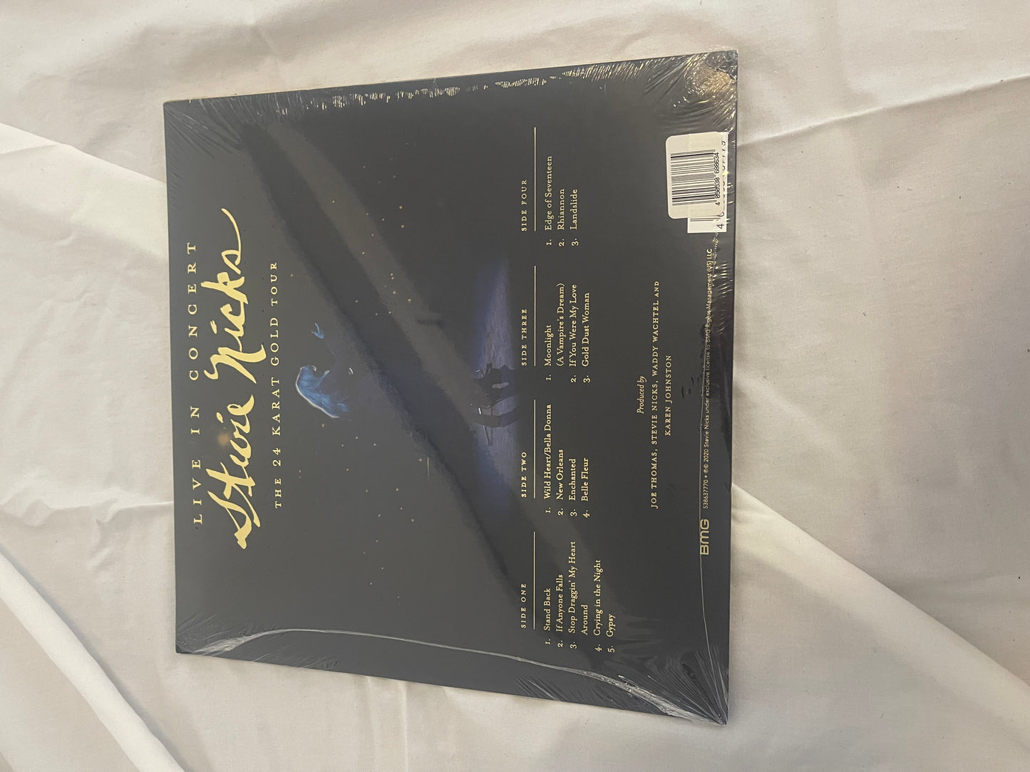 Stevie Nicks - Live In Concert, The 24 Karat Gold Tour (Walmart exclusive blue and white splatter vinyl)