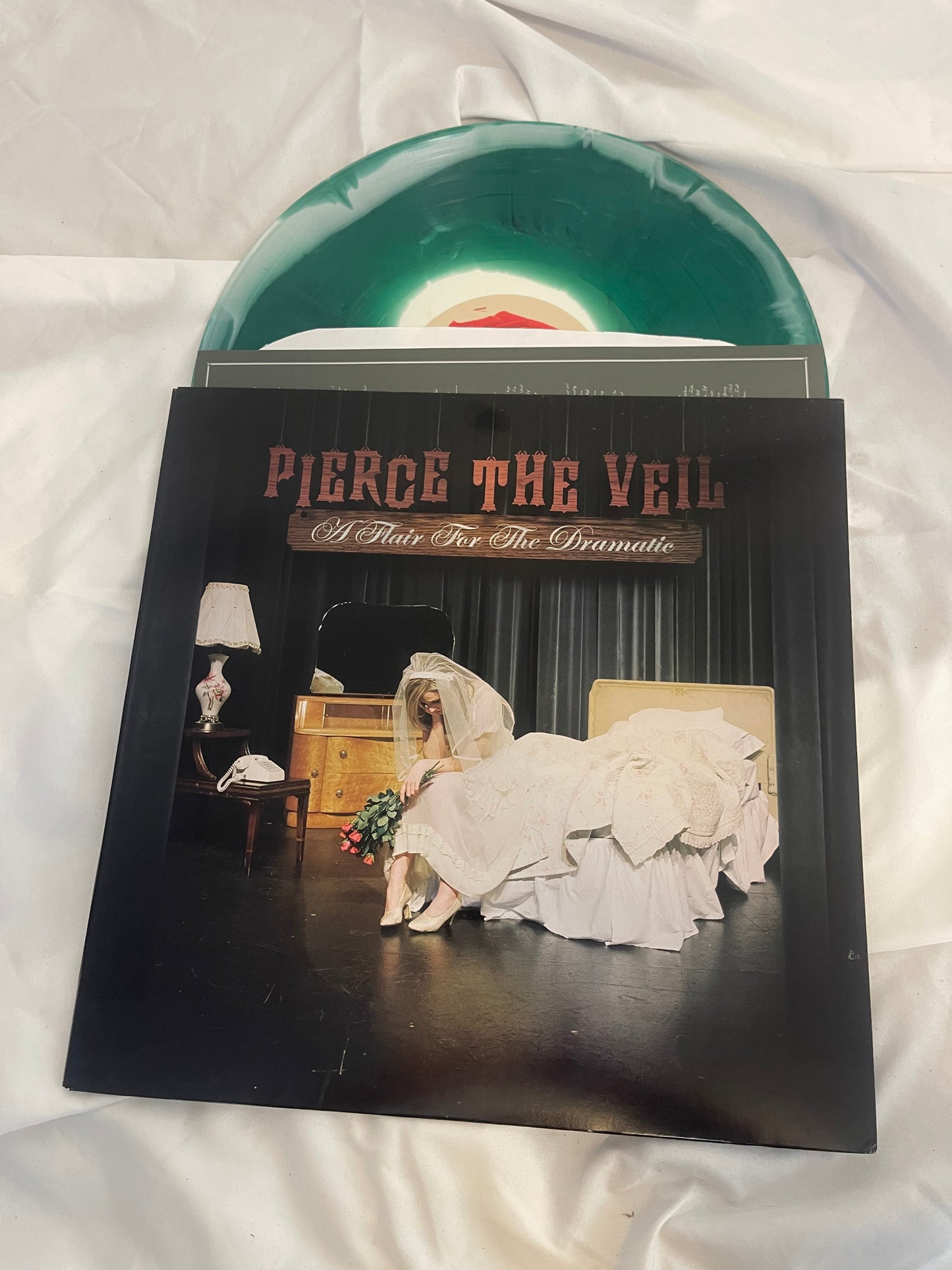 Pierce The Veil -  A Flair For The Dramatic (green/white marble vinyl)