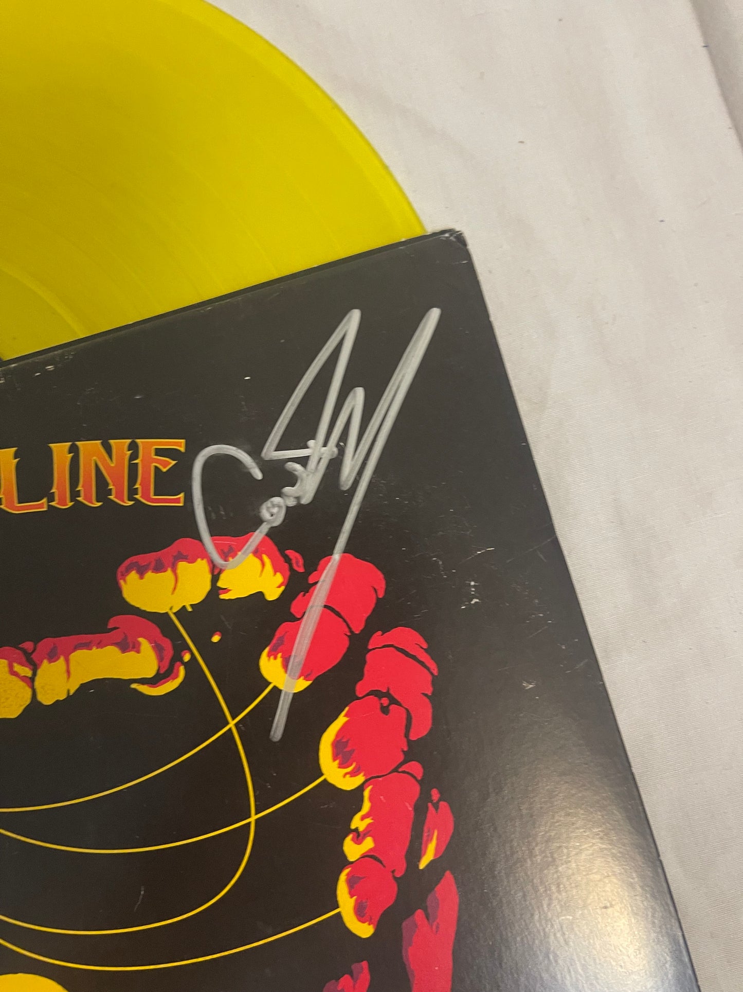 Sum 41 - Order In Decline (UK exclusive translucent yellow vinyl) (SIGNED!!!)