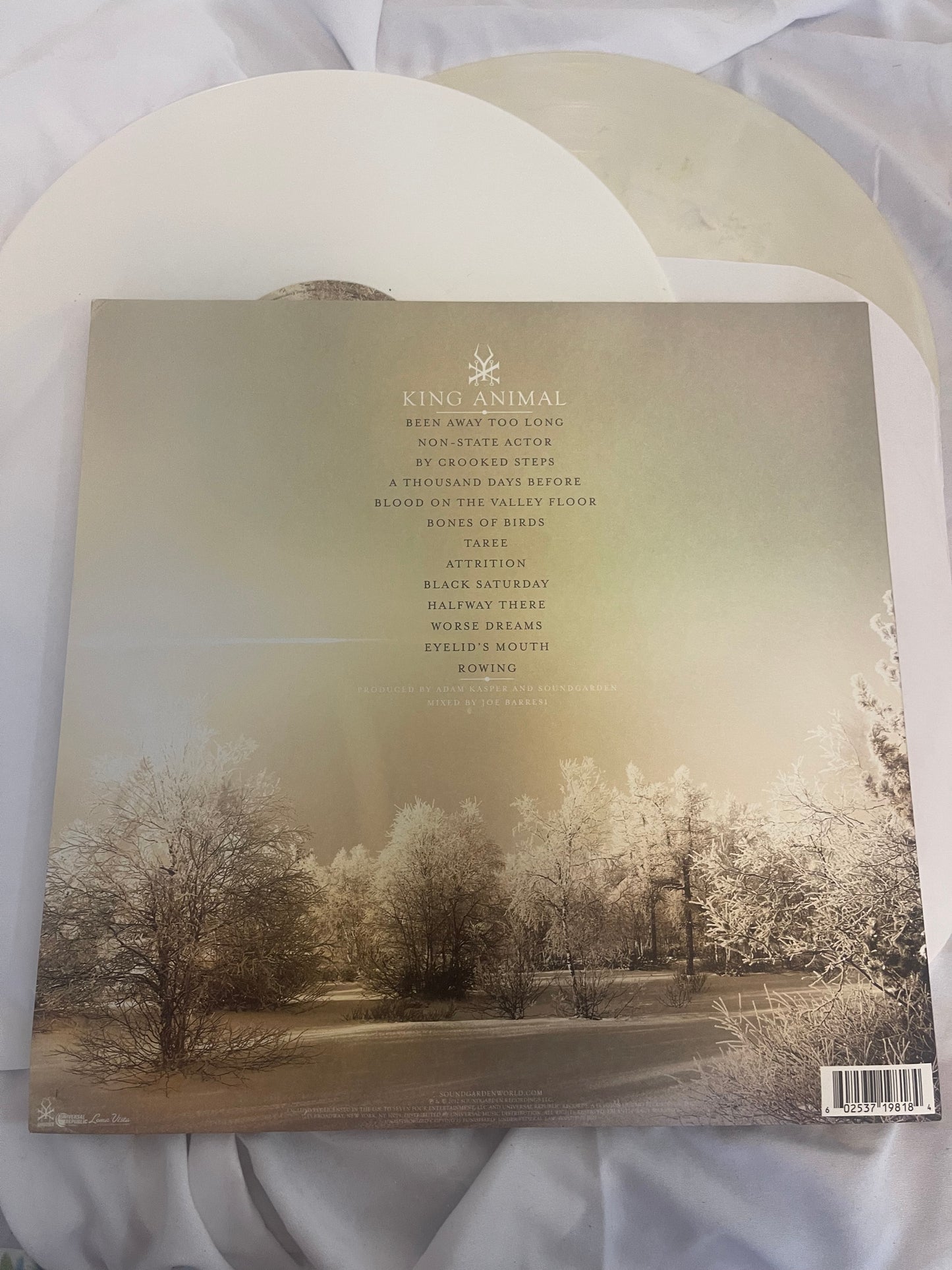 Soundgarden - King Animal (35th anniversary white and buttercream vinyl)