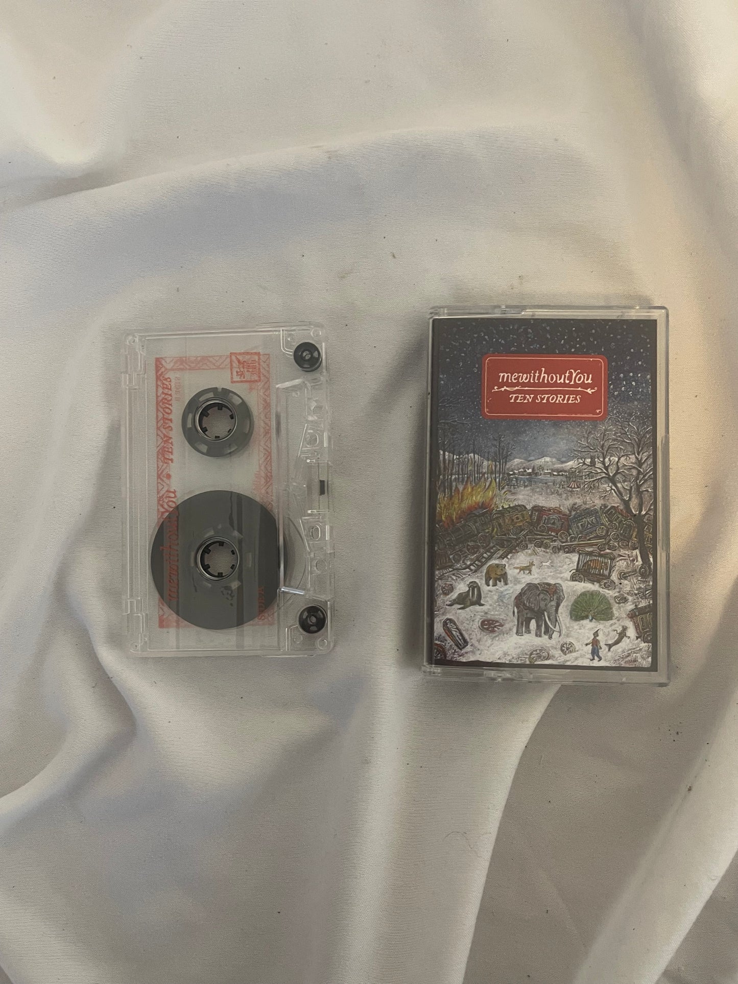 mewithoutYou - Ten Stories (clear cassette)