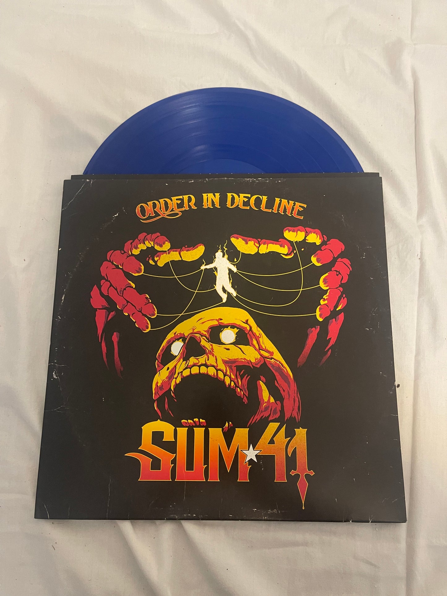 Sum 41 - Order In Decline (France exclusive translucent blue vinyl)
