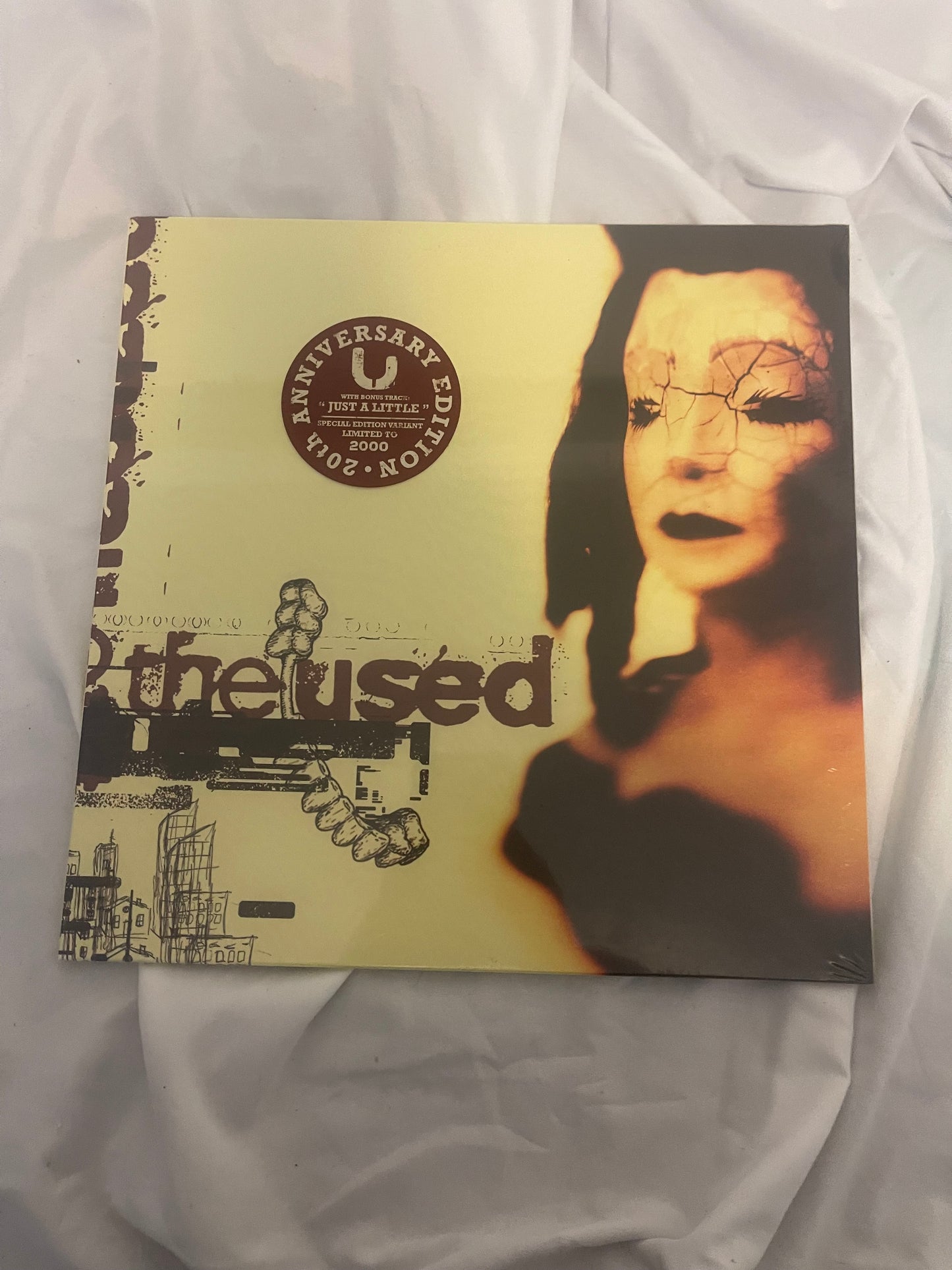 The Used - The Used (Webstore Exclusive Oxblood inside Milky Clear vinyl)