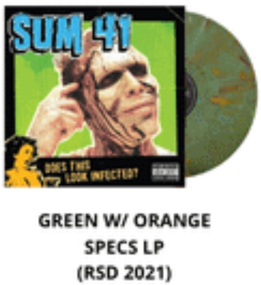 Sum 41 - Does This Look Infected (Record Store Day exclusive green with orange specs vinyl)