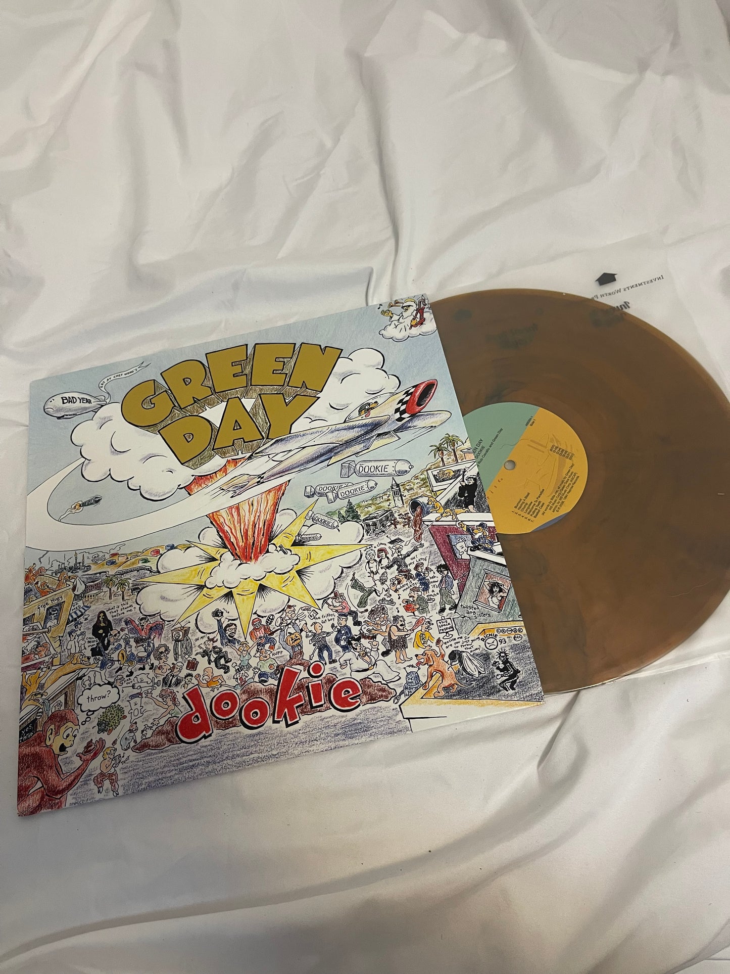 Green Day - Dookie (Barnes & Noble exclusive Brown with black swirl “Dookie” vinyl)