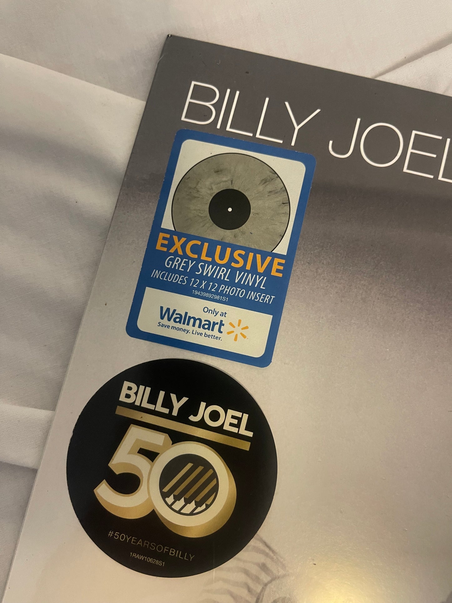 Billy Joel - The Stranger (Walmart exclusive grey swirl vinyl)