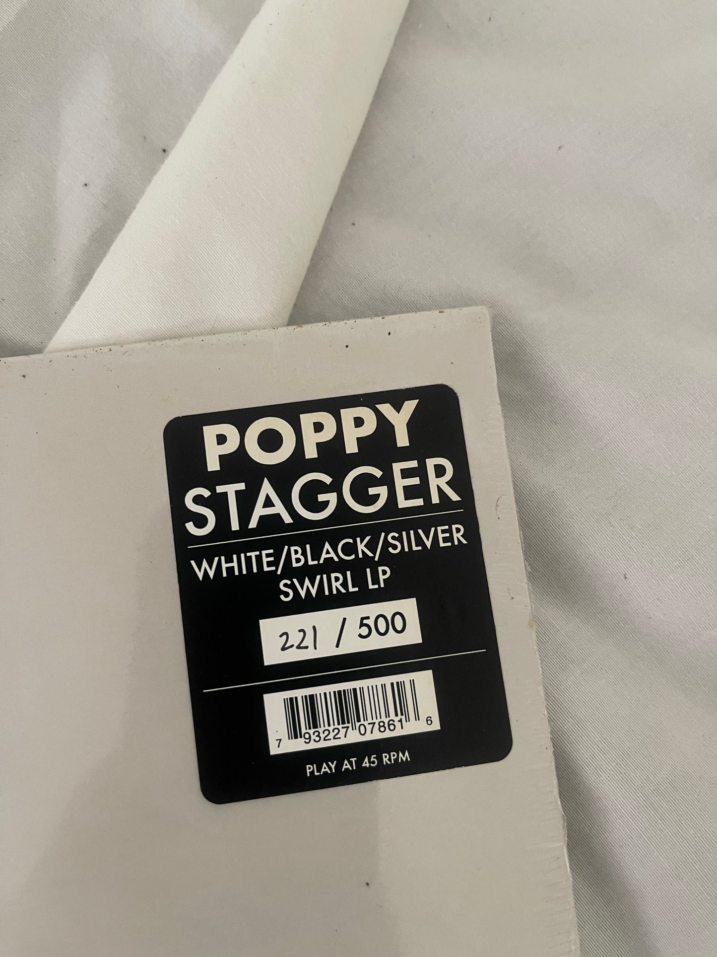 Poppy - Stagger (white/black/silver swirl revolver exclusive vinyl)
