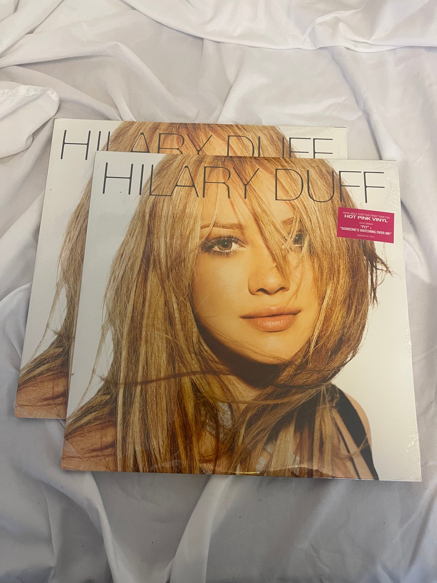 Hilary Duff - Hilary Duff (Self-Titled) (Urban Outfitters exclusive hot pink vinyl)