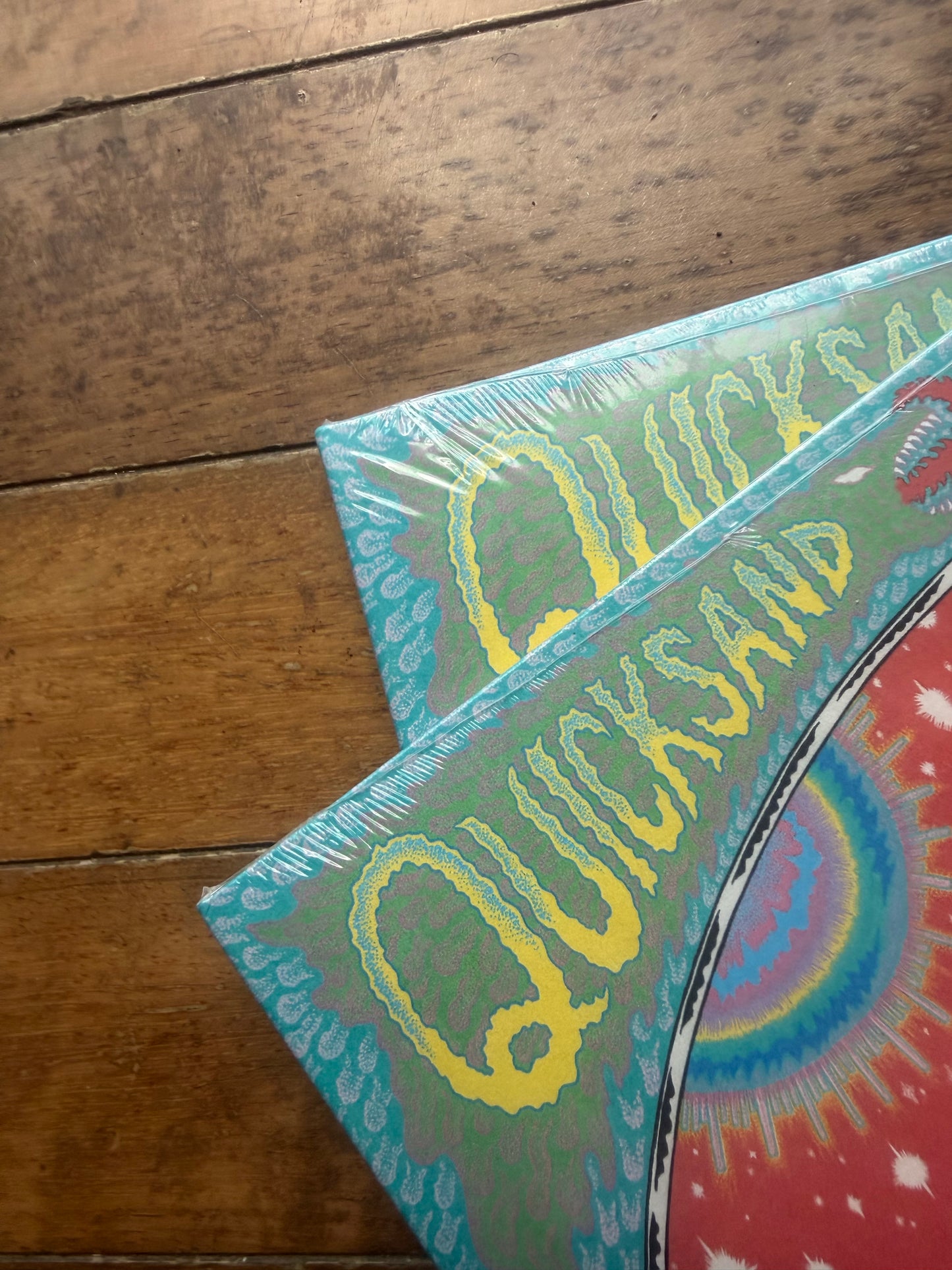 Quicksand - Distant Populations (Banquet exclusive smoke with yellow/blue/purplep vinyl)