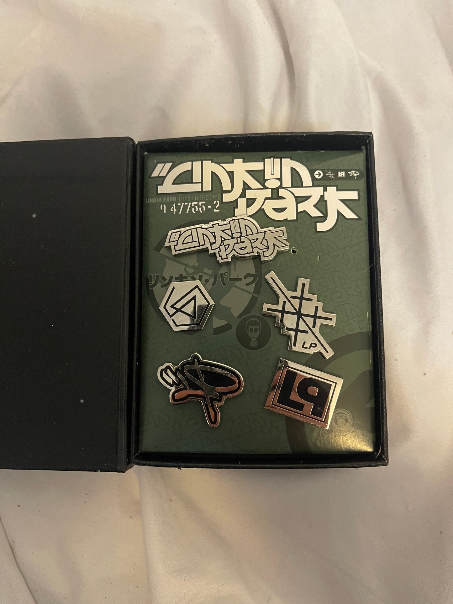 Linkin Park LP Logo Pin Box Set