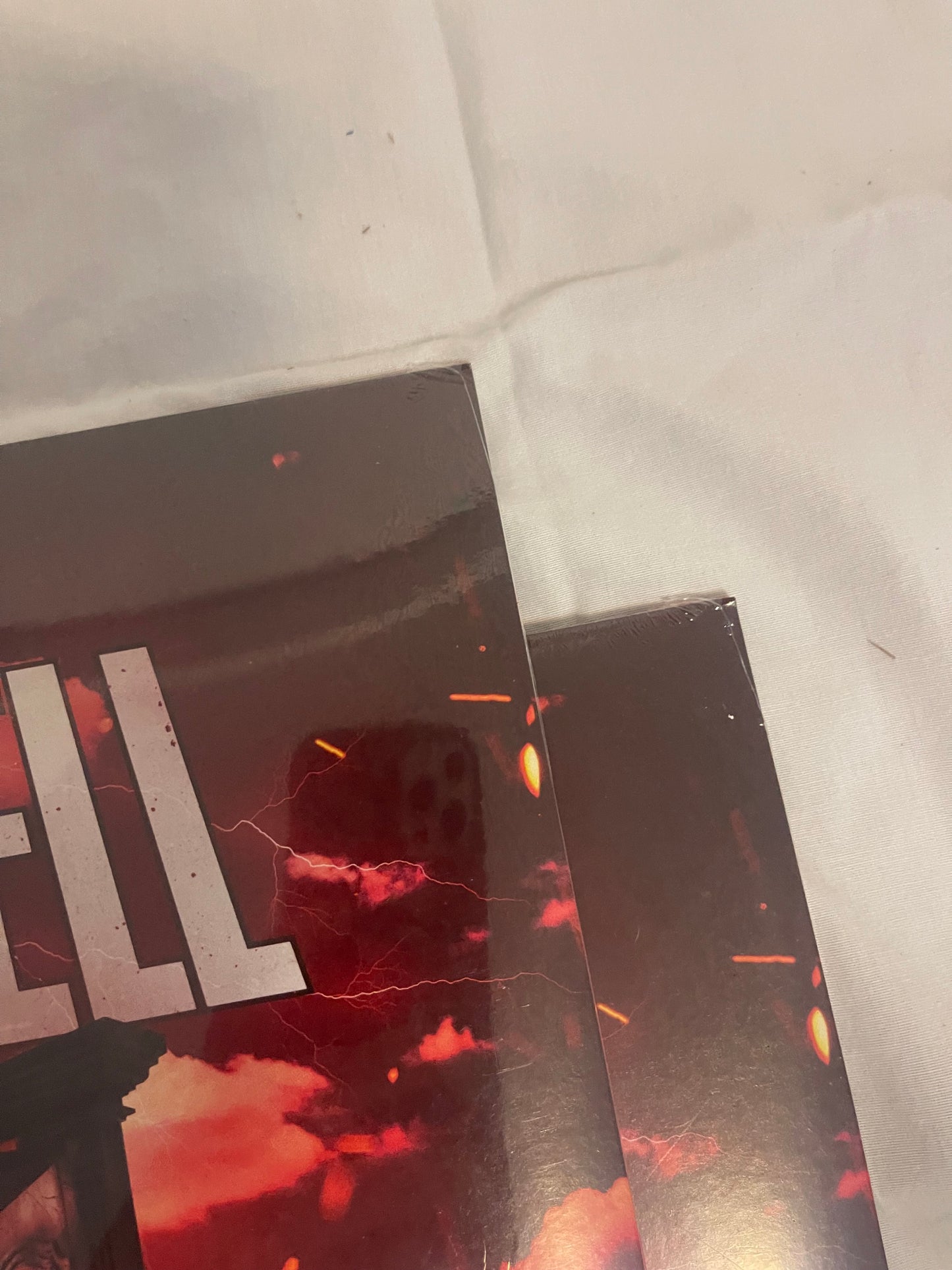 Sum 41 - Heaven :x: Hell (exclusive red, black, and blue tri-color pie vinyl)