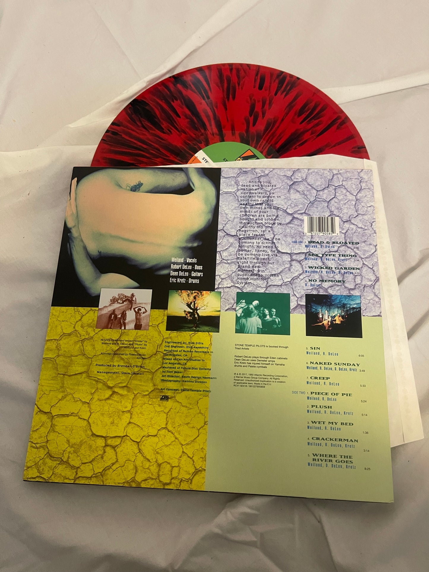 Stone Temple Pilots - Core (Walmart exclusive Red with black splatter vinyl)
