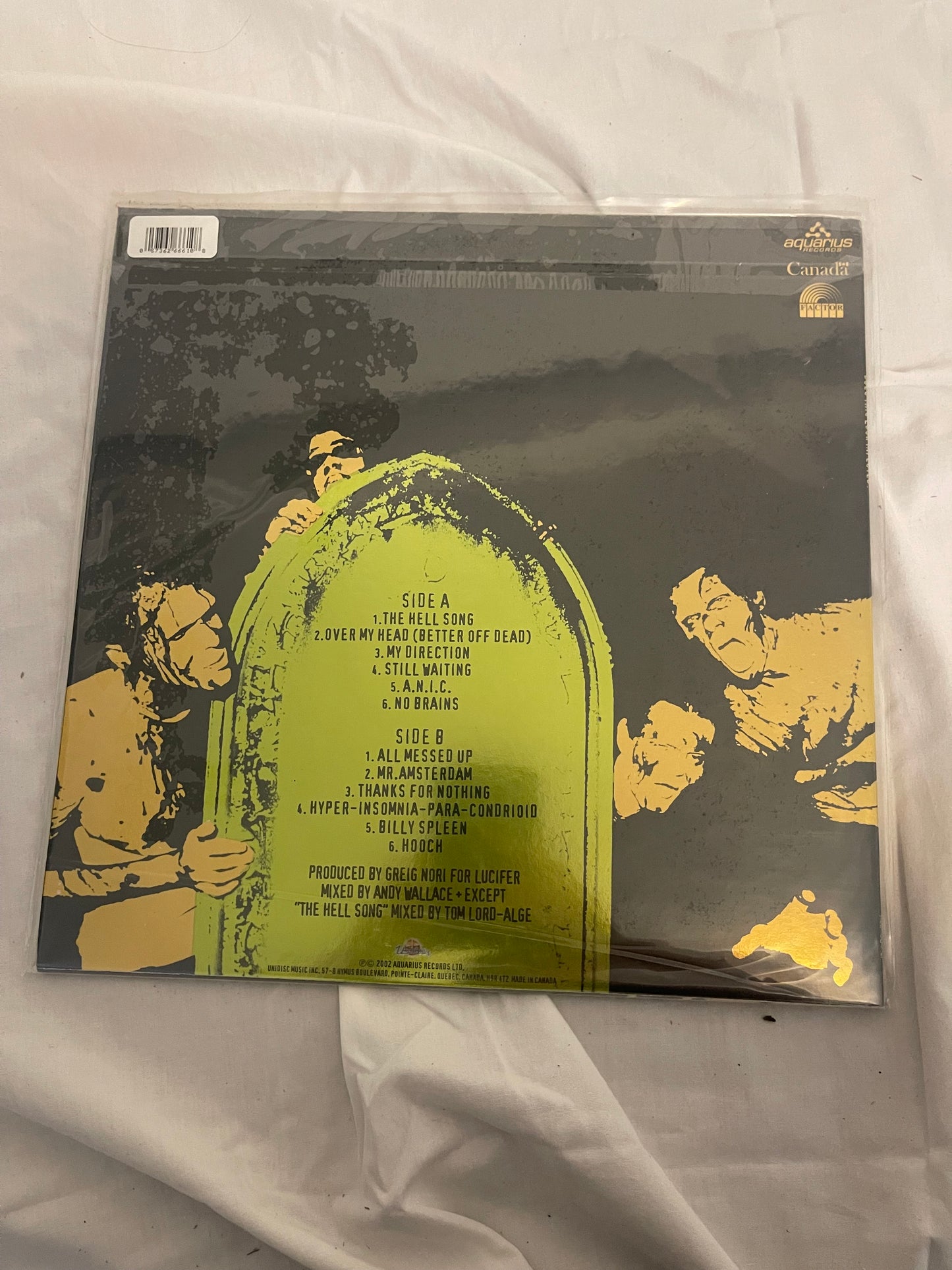 Sum 41 - Does This Look Infected? (Record Store Day Black Friday Canada exclusive Green Khaki with Color Splash vinyl)