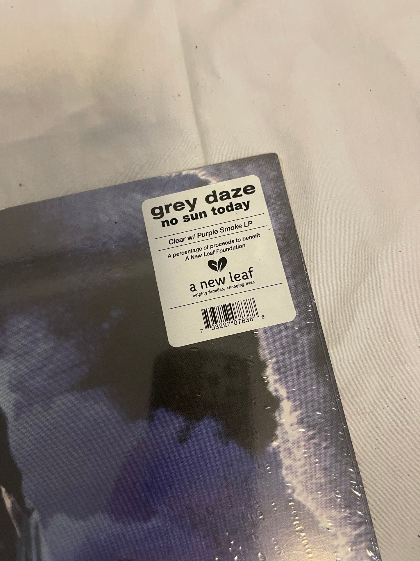 Grey Daze - …No Sun Today (webstore exclusive clear with purple smoke vinyl)