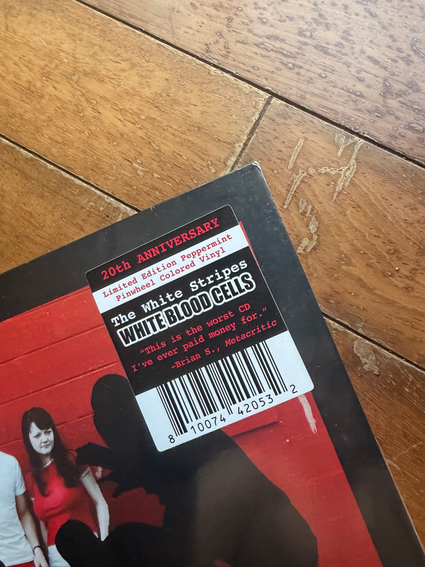 The White Stripes - White Blood Cells (20th anniversary peppermint pinwheel vinyl)
