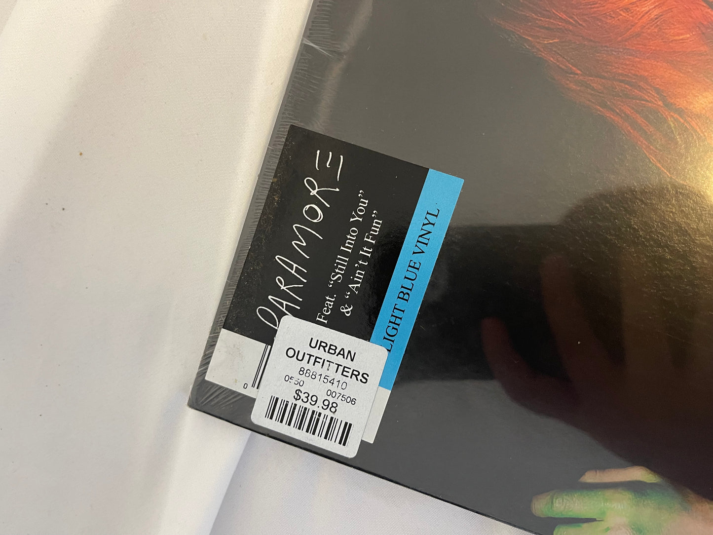 (1) Paramore - Self-Titled (Urban Outfitters exclusive light blue vinyl)