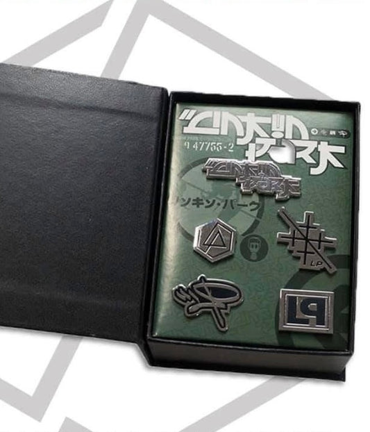 Linkin Park LP Logo Pin Box Set