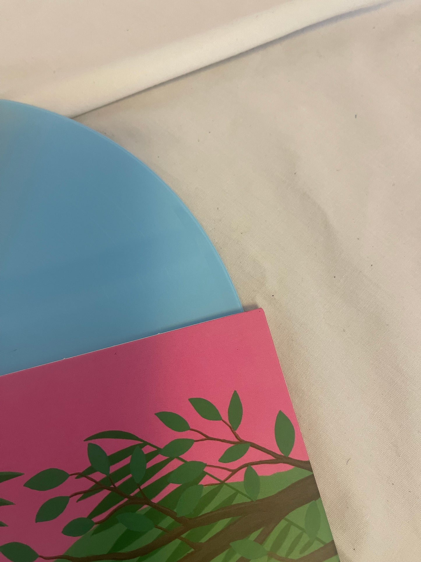 Turnover - Good Nature (Newbury Comics exclusive baby blue with pink and green twist vinyl)