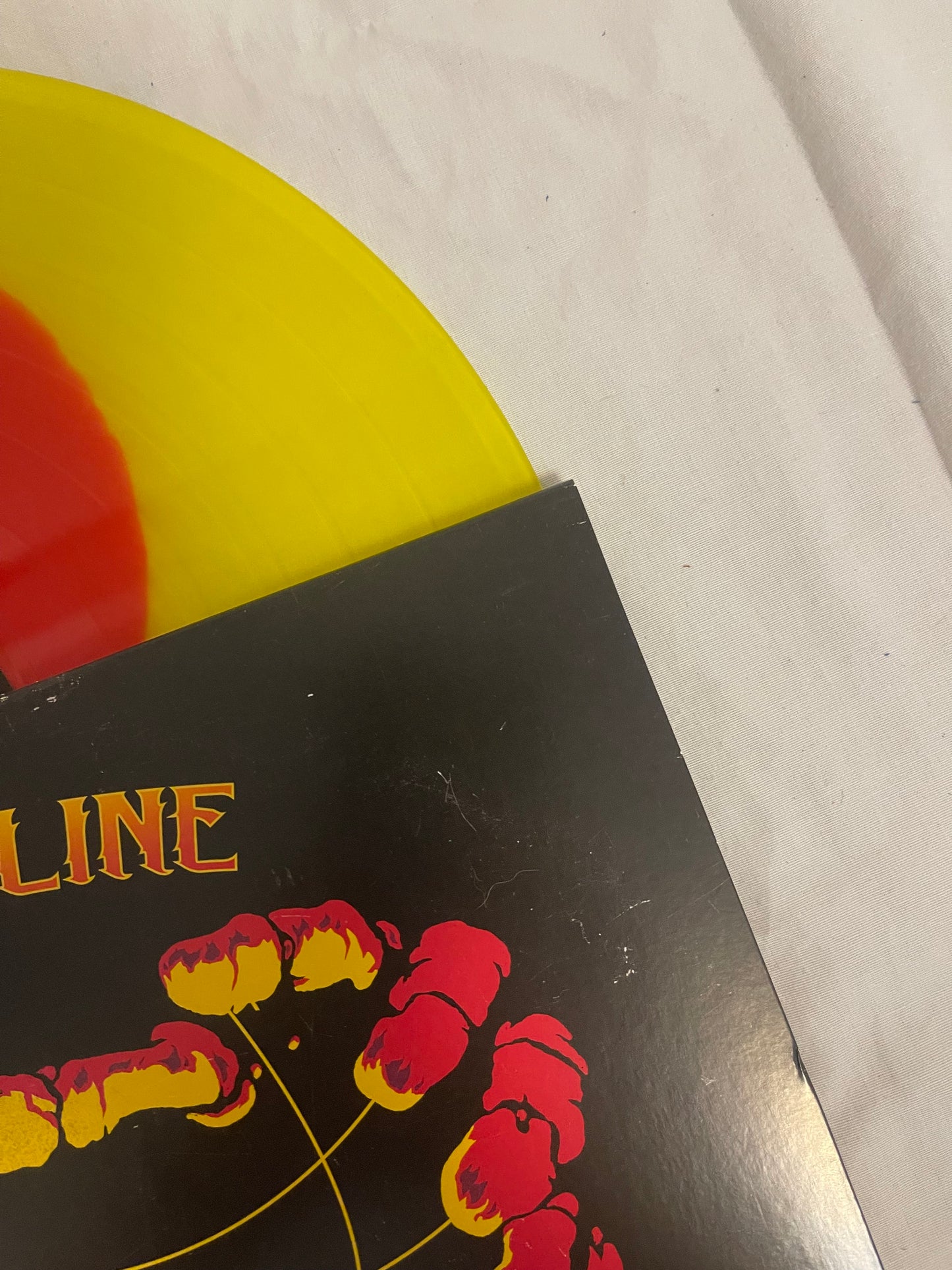 Sum 41 - Order In Decline (Urban Outfitters exclusive red inside yellow vinyl)