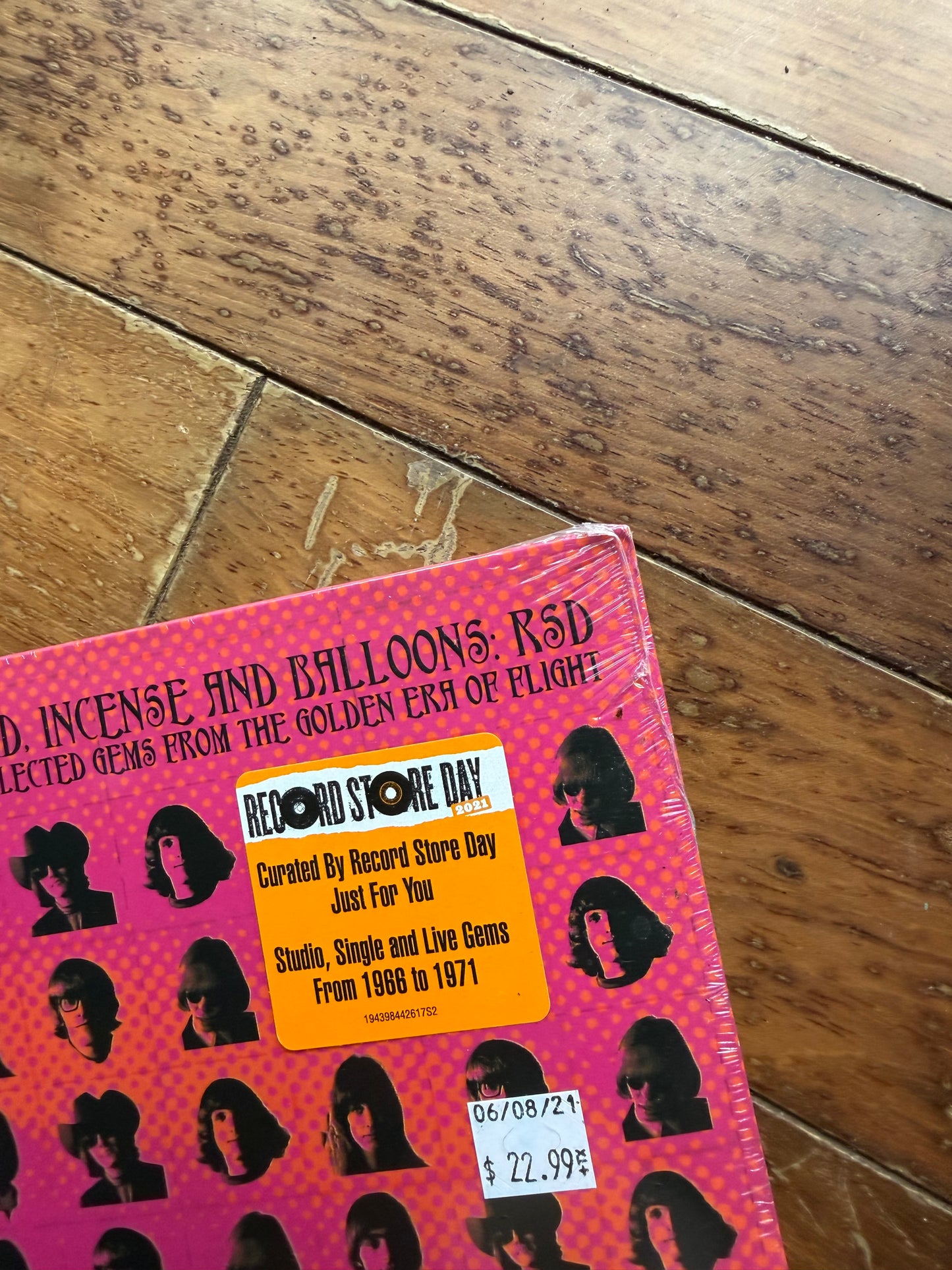 Jefferson Airplane - Acid, Incense And Balloons: RSD-Collected Gems From The Golden Era Of Flight (Record Store Day exclusive vinyl)