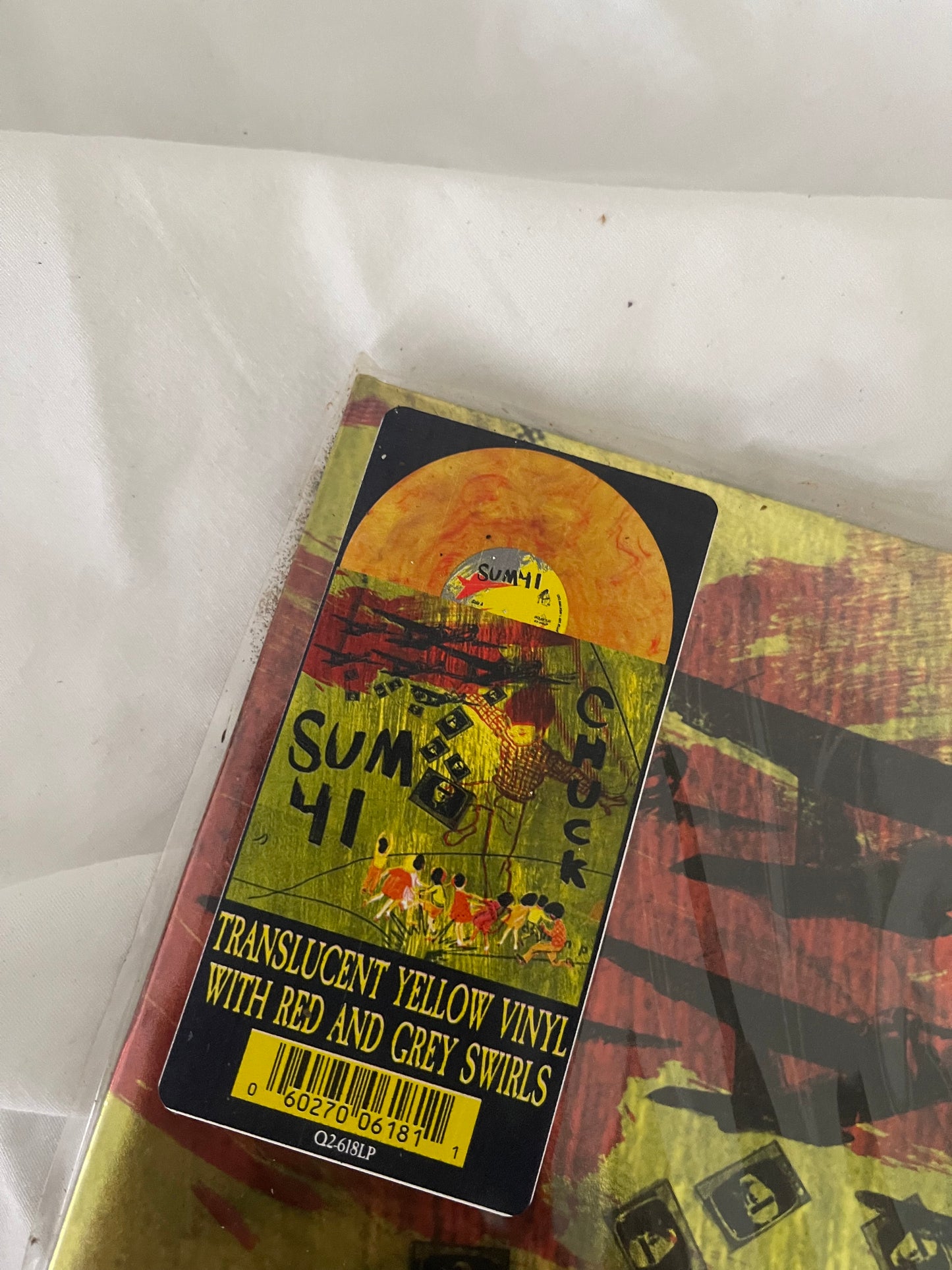 Sum 41 - Chuck (Record Store Day Canada Yellow Translucent With Red and Grey Swirls vinyl)