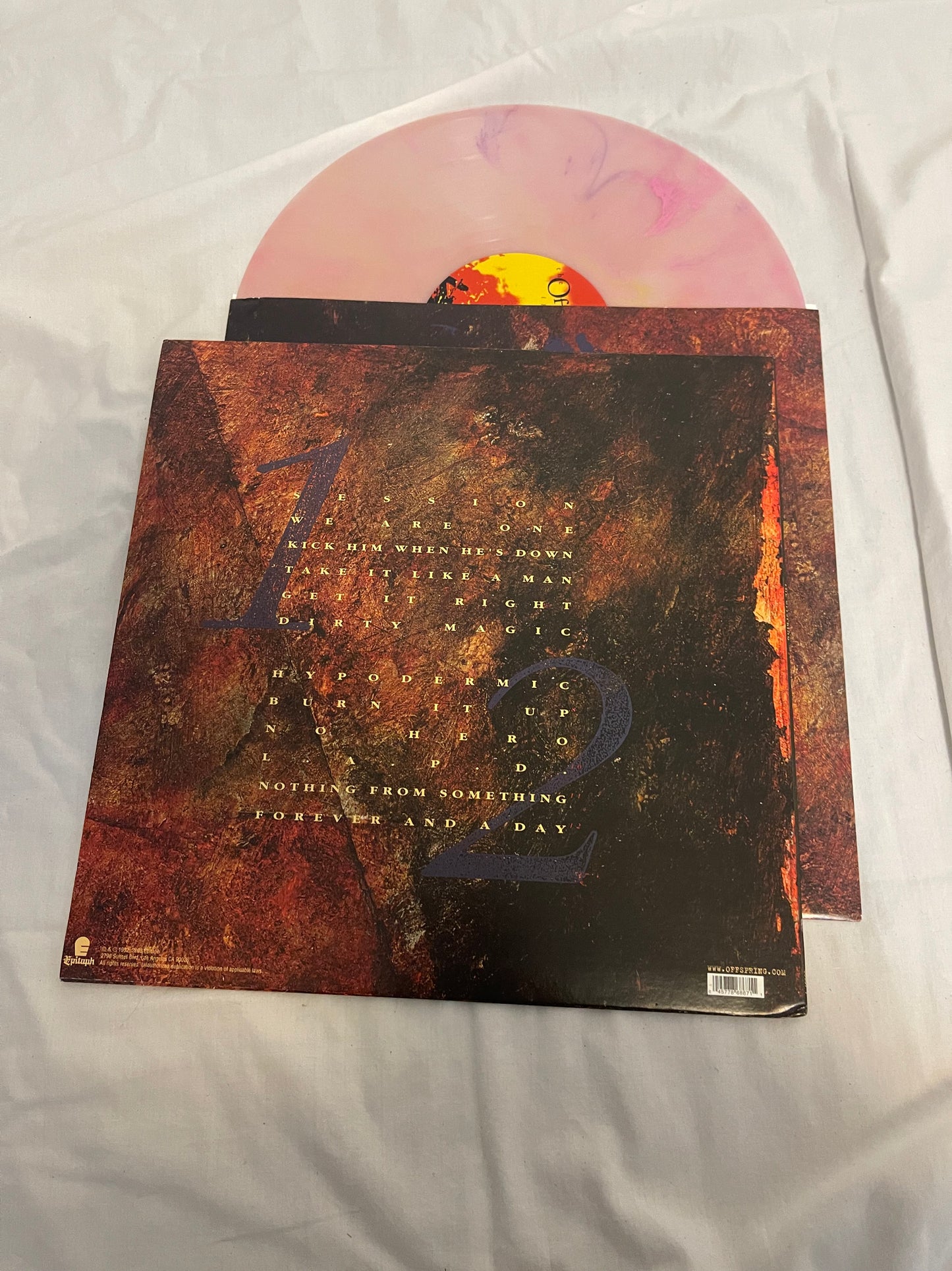 The Offspring - Ignition (indie exclusive pink/yellow swirl vinyl)