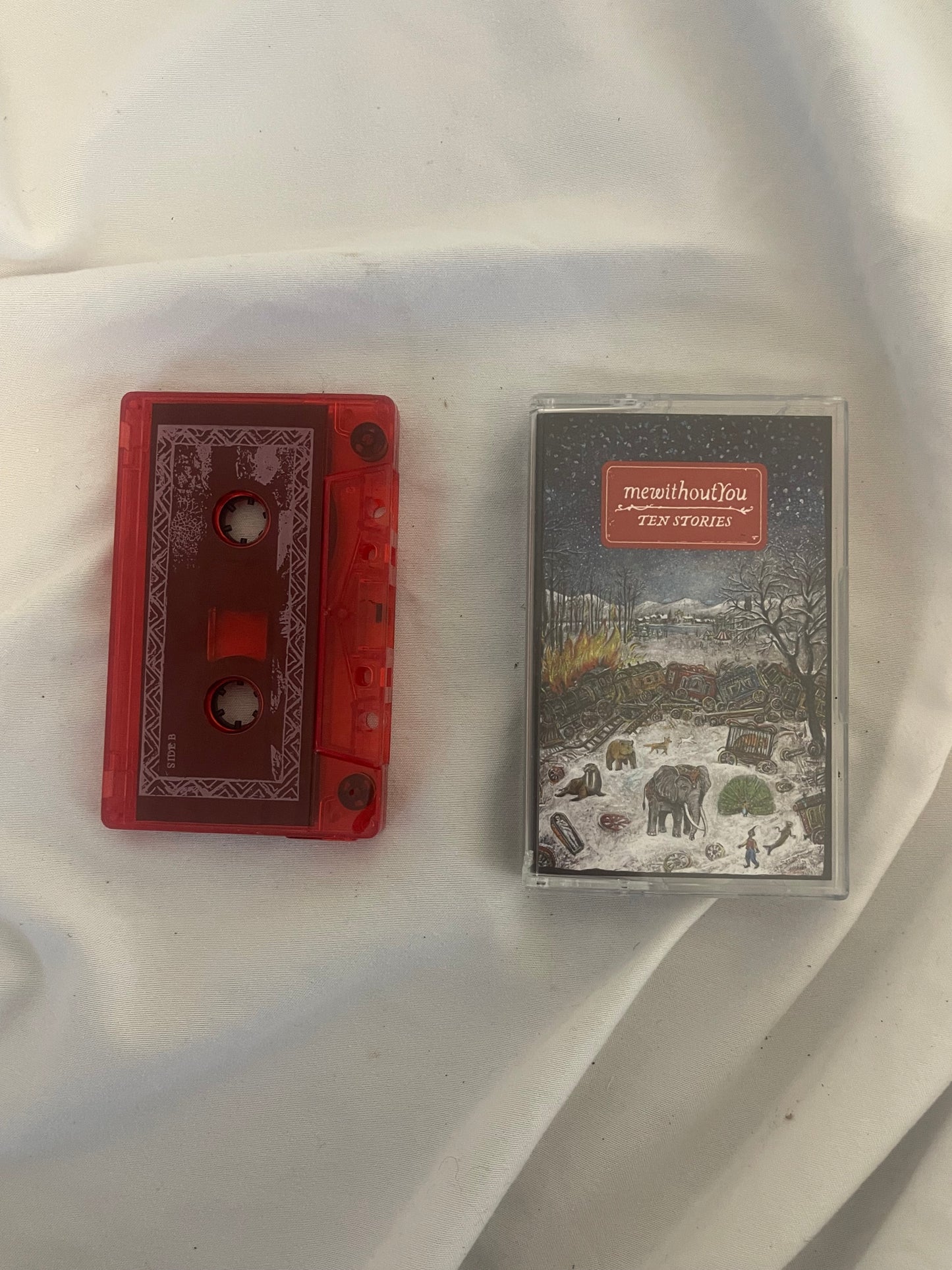 mewithoutYou - Ten Stories (red cassette)