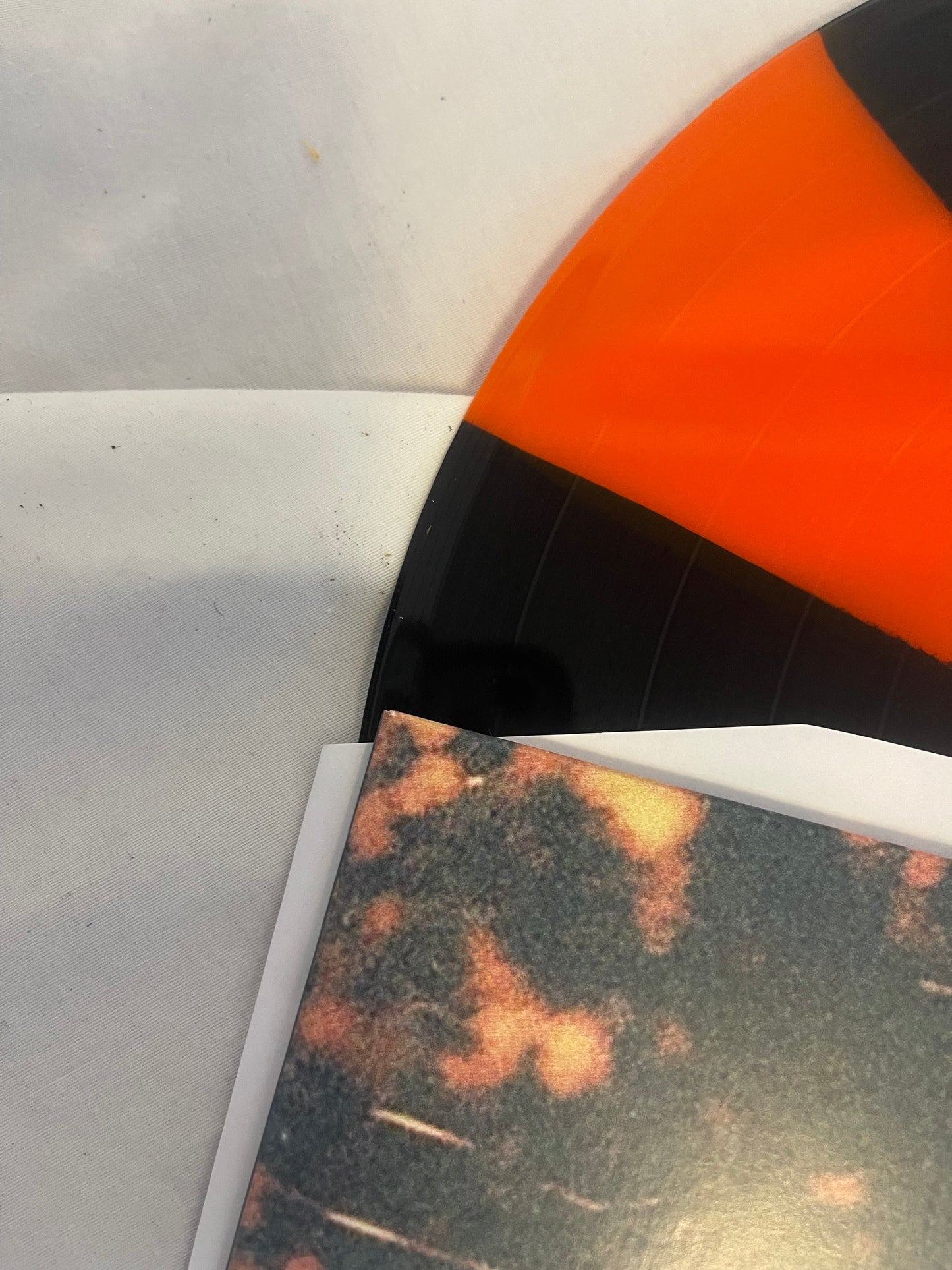 Turnover - Peripheral Vision (Newbury Comics exclusive orange and black pinwheel vinyl)