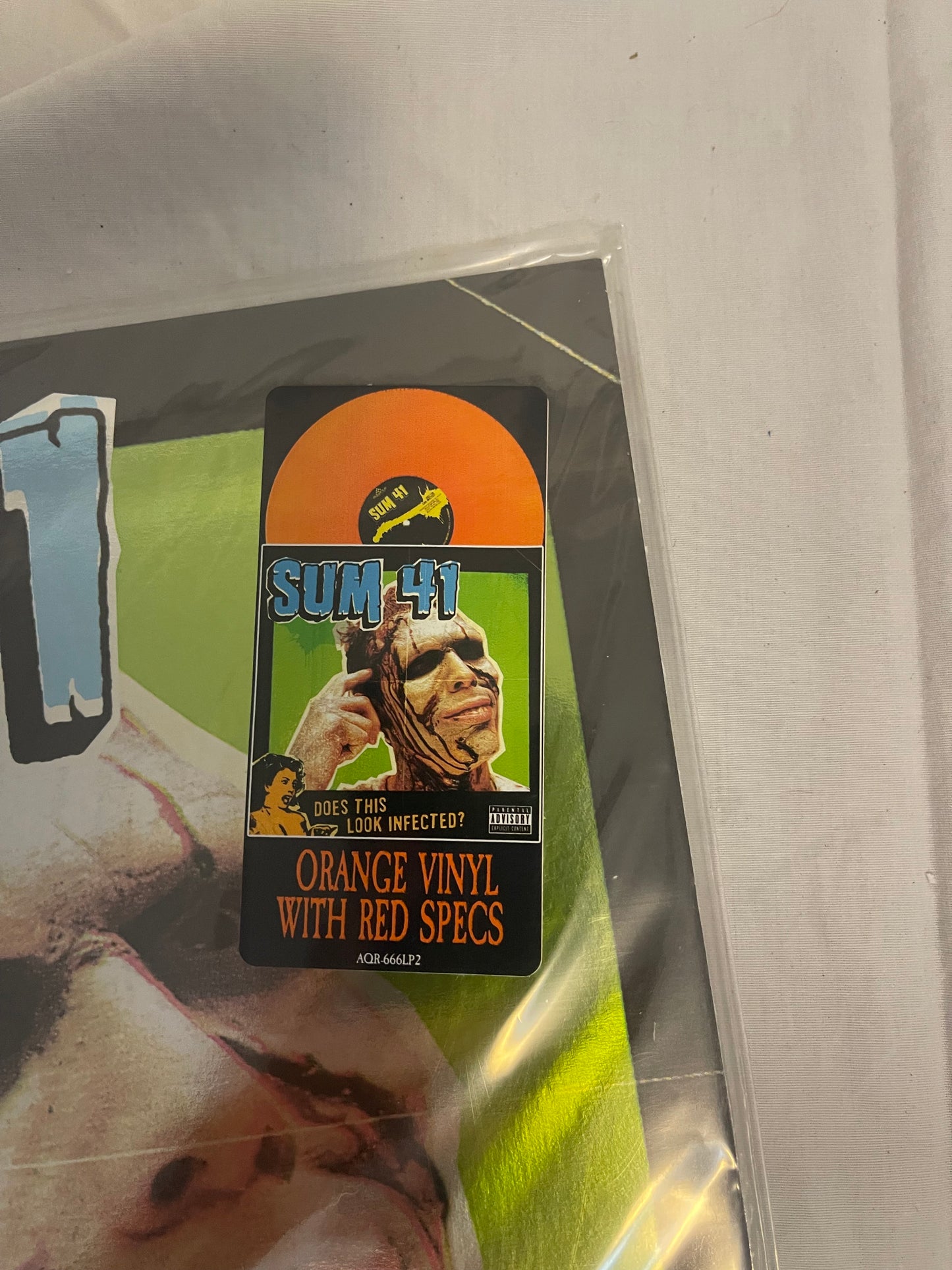 Sum 41 - Does This Look Infected? (Record Store Day Black Friday Canada exclusive orange with red specs vinyl)