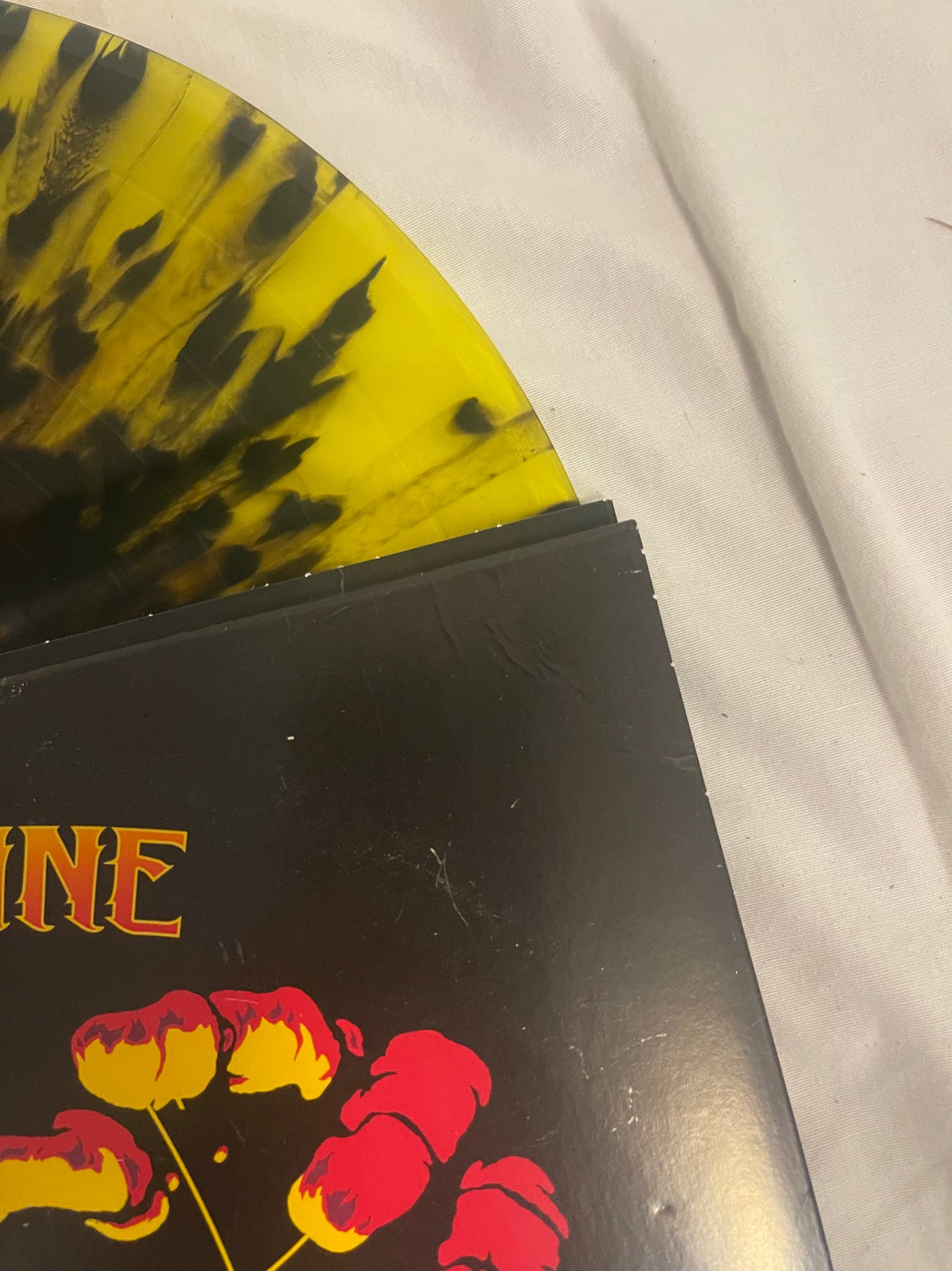 Sum 41 - Order In Decline (webstore exclusive orange and yellow with black splatter vinyl)