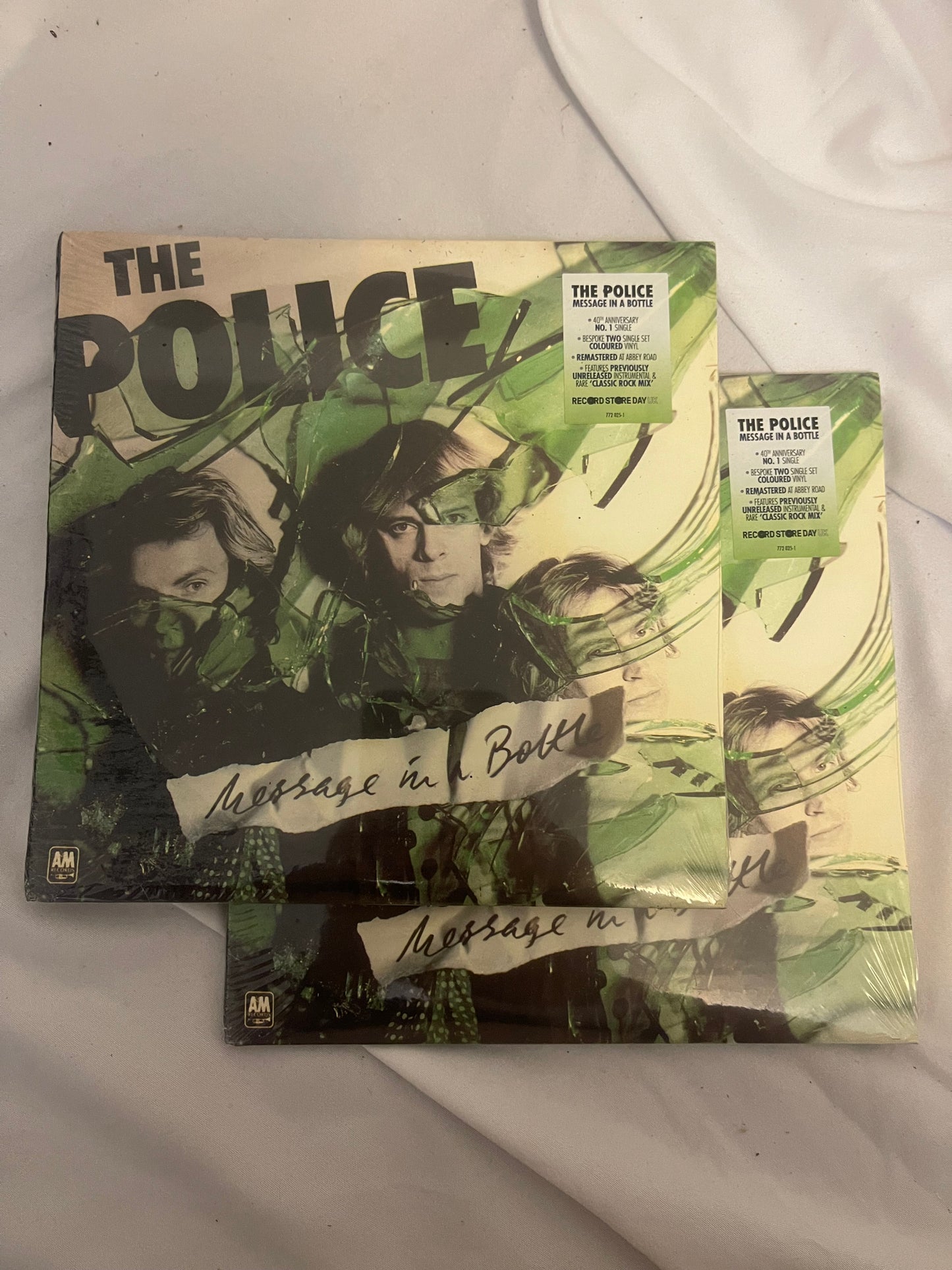 The Police - Message In A Bottle (Record Store Day exclusive green/blue 7” vinyl)