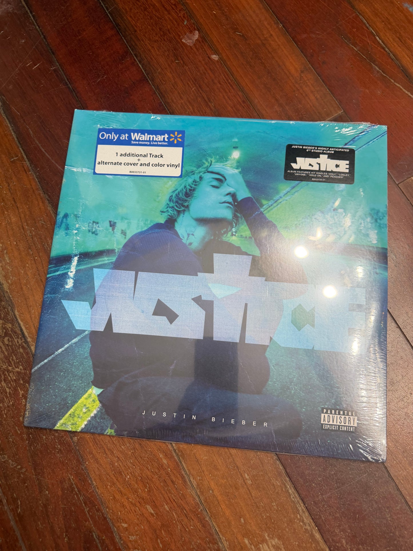 Justin Bieber - Justice (Walmart exclusive gold vinyl)