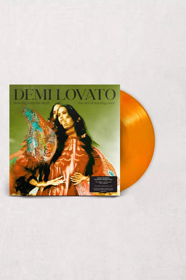 Demi Lovato - Dancing With The Devil… The Art Of Starting Over (Urban Outfitters exclusive orange vinyl)