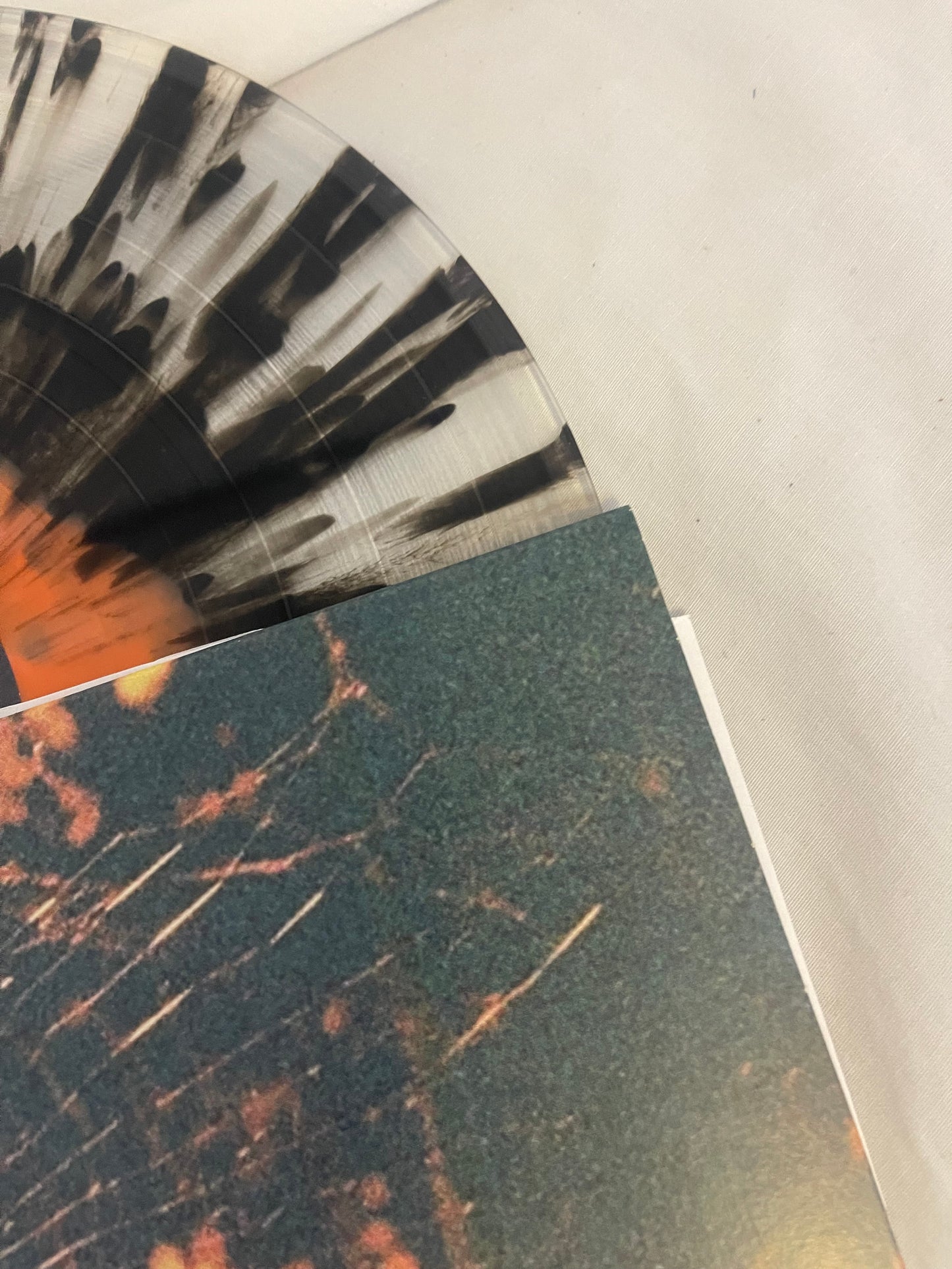 Turnover - Peripheral Vision (Newbury Comics exclusive orange in clear with black splatter vinyl)