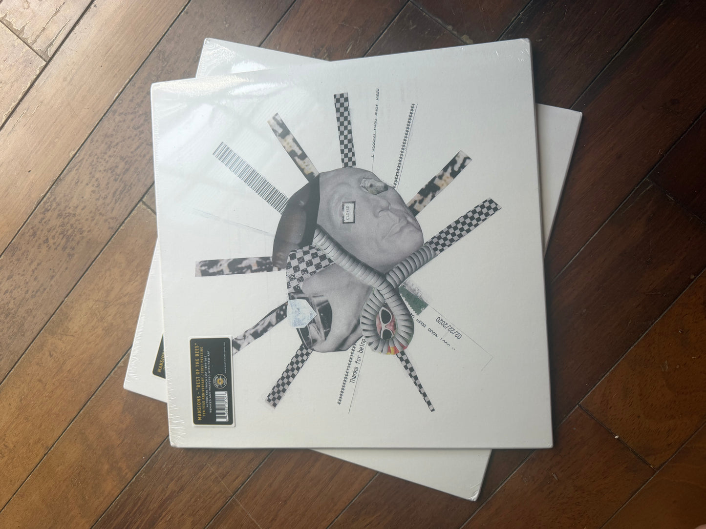 Mansions - Best Of The Bees (exclusive light blue, pink, magenta tri-color vinyl)