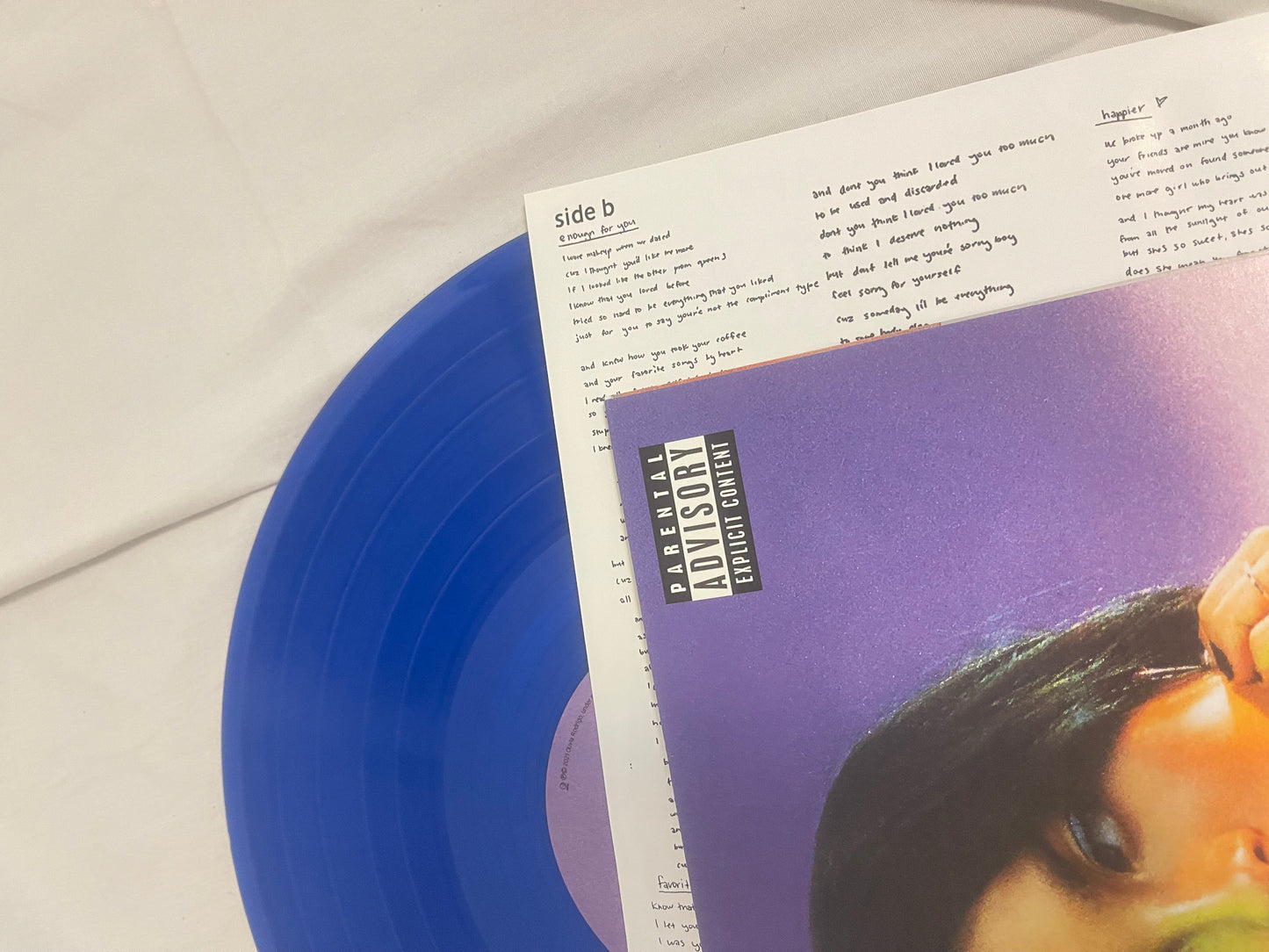 Olivia Rodrigo - Sour (Target exclusive dark blue alternate cover vinyl)