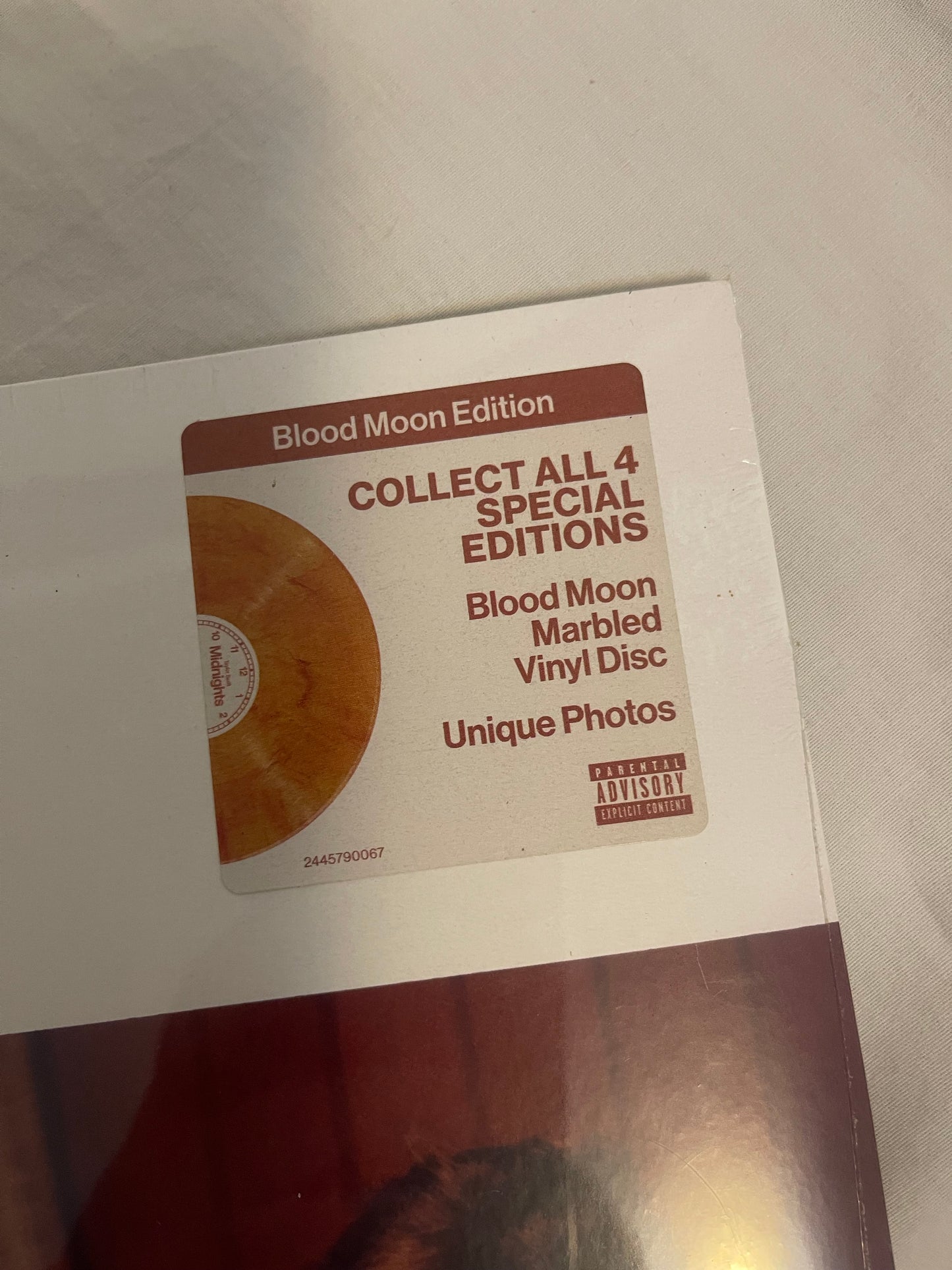 Taylor Swift - Midnights (Exclusive blood moon vinyl)