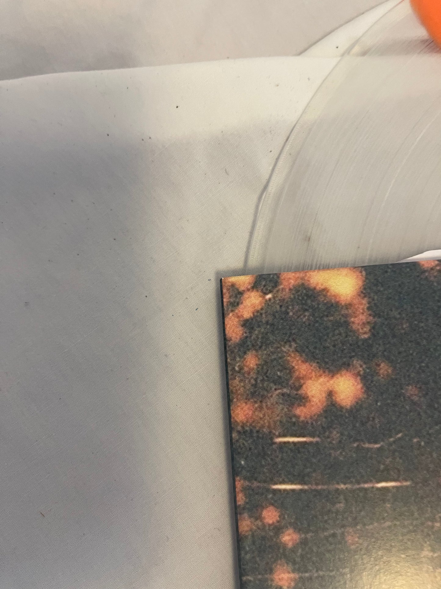 Turnover - Peripheral Vision (Newbury Comics exclusive orange and crystal clear moonphase vinyl)