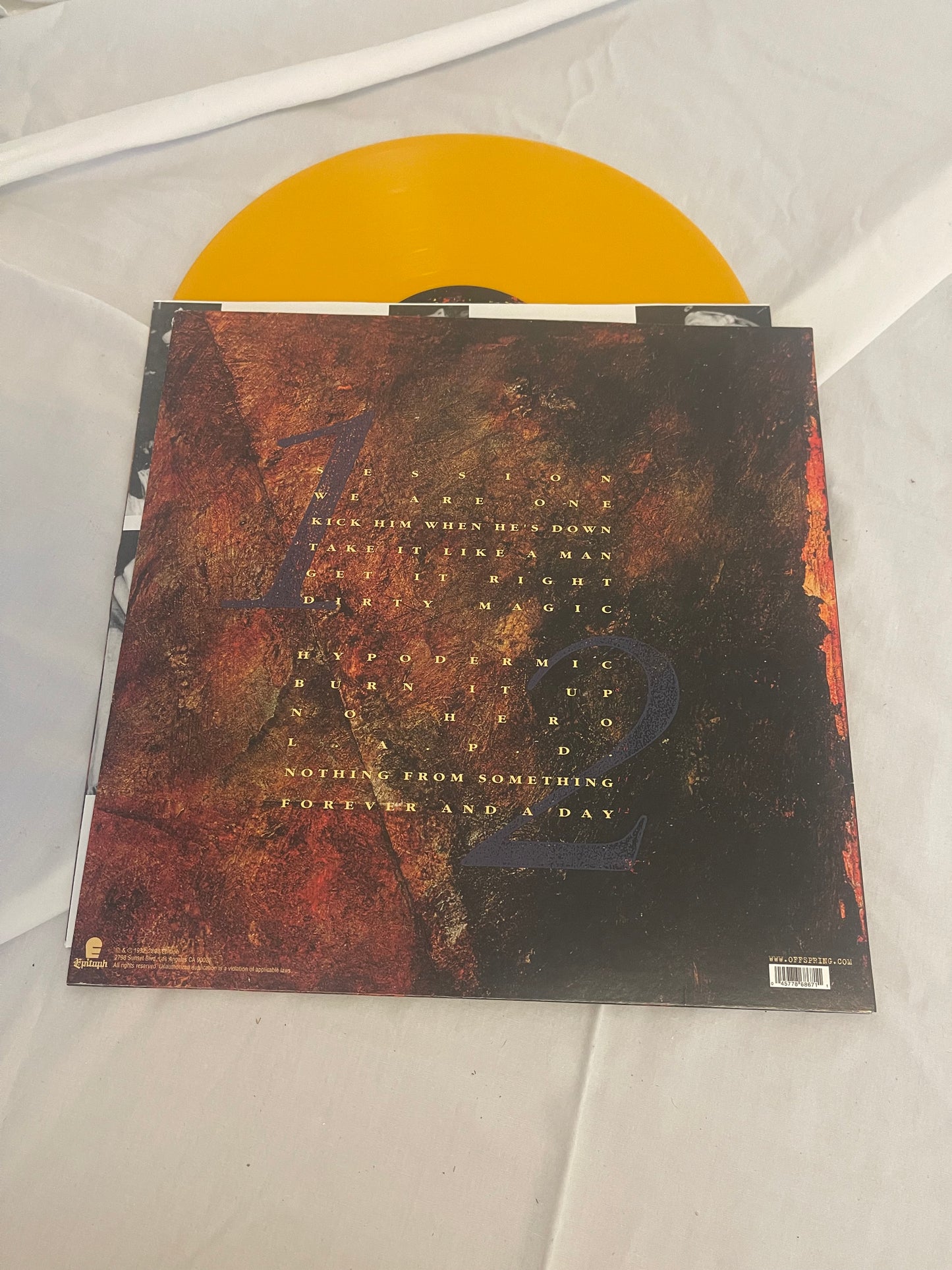 The Offspring - Ignition (BrooklynVegan exclusive marigold vinyl)