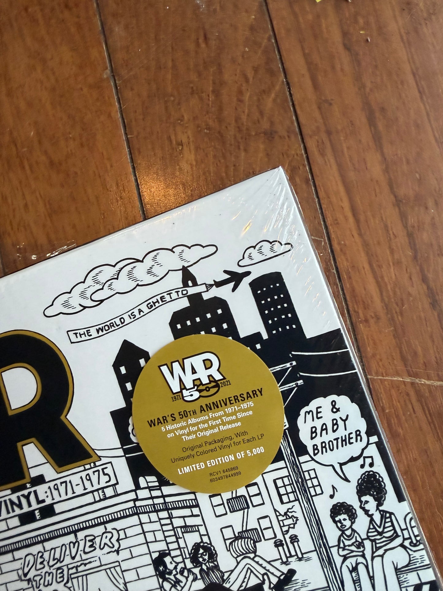 War - The Vinyl: 1971-1975 (Record Store Day exclusive color vinyl box set)