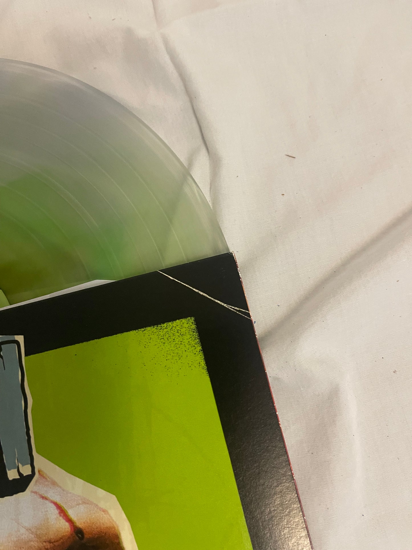 Sum 41 - Does This Look Infected? (15th anniversary edition clear with marbled green blob vinyl)